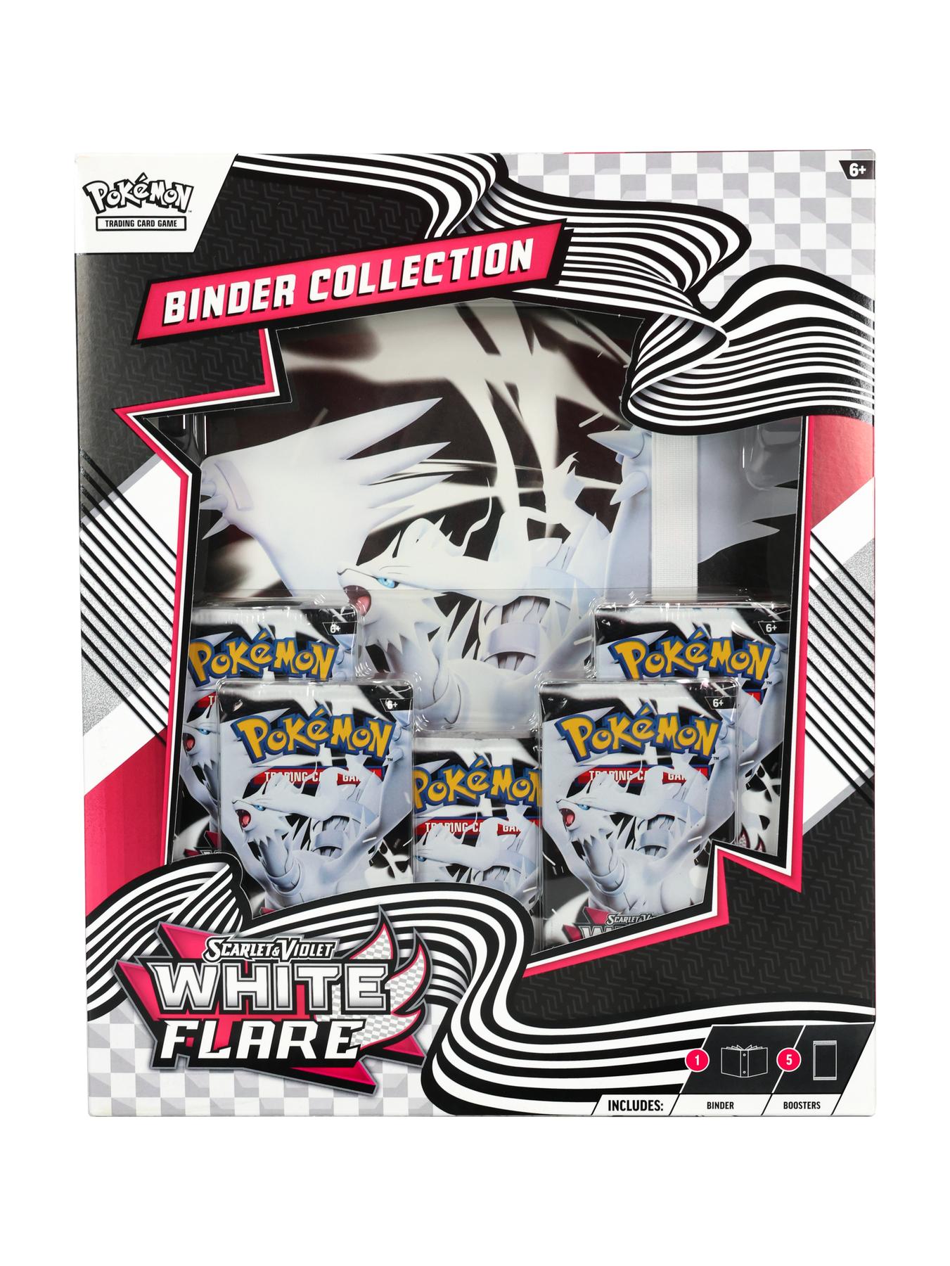 Pokemon Scarlet & Violet: White Flare Binder Collection Box | DA