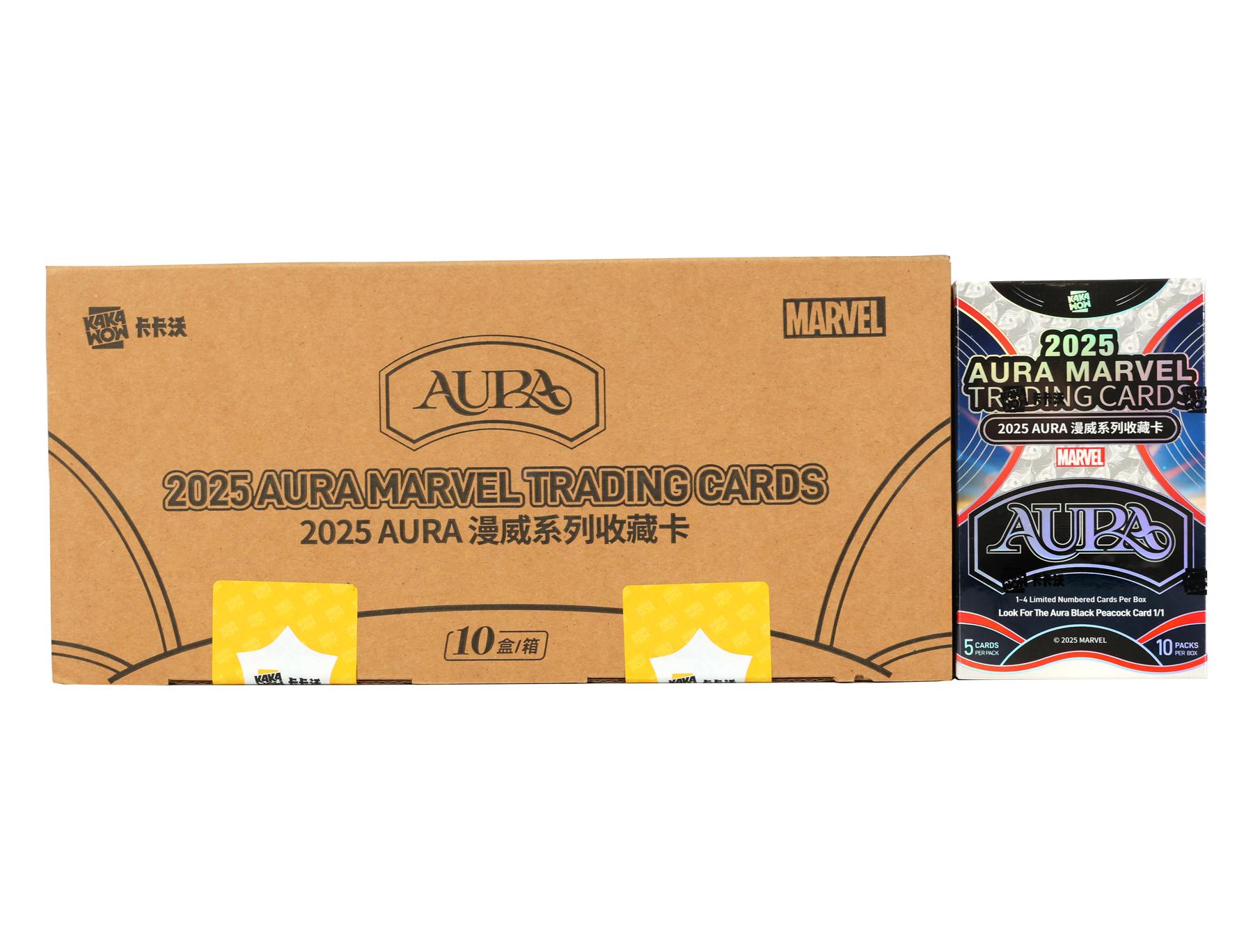 2025 Kakawow Marvel Aura Hobby 10-Box Case | DA Card World