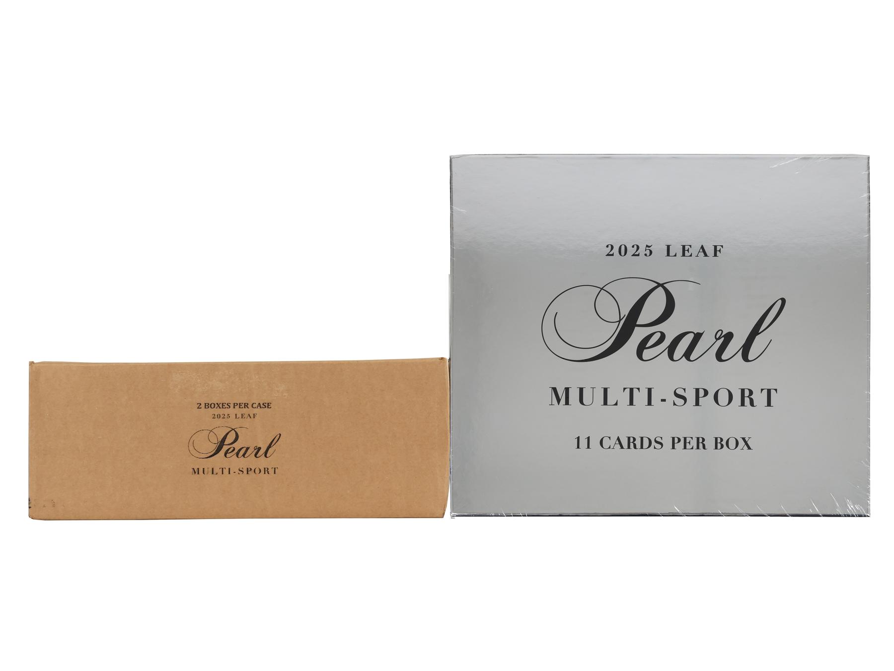 2025 Leaf Pearl Multisport Hobby 2-Box Case | DA Card World