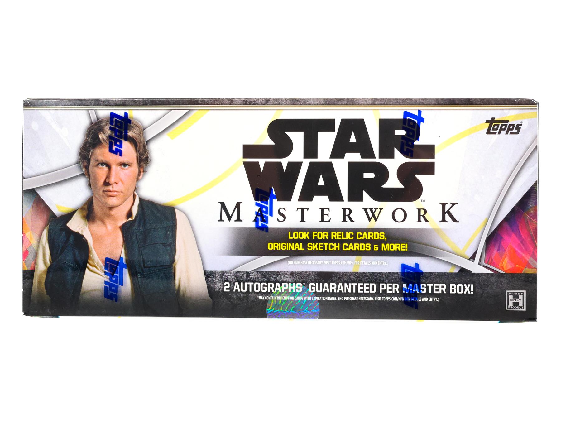 Topps 2024 Star Wars Masterwork 1-Box 4-Spot Mini Box Break