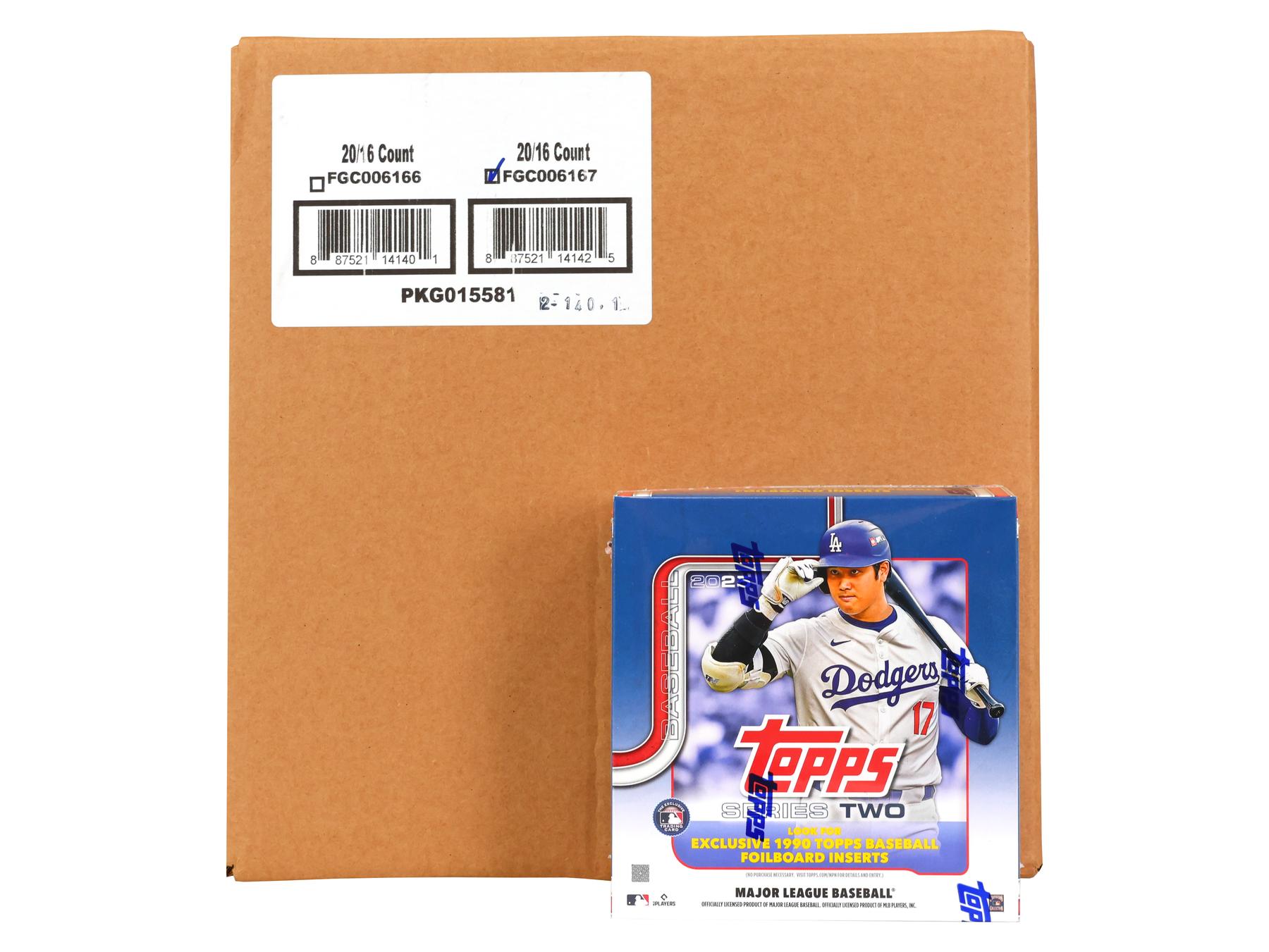 2025 Topps Series 2 Baseball Mega 20-Box Case | DA Card World