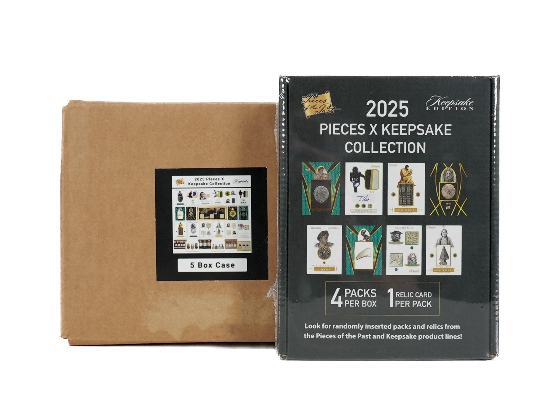2025 Keepsake Pieces X Keepsake Collection Hobby 5-Box Case | DA