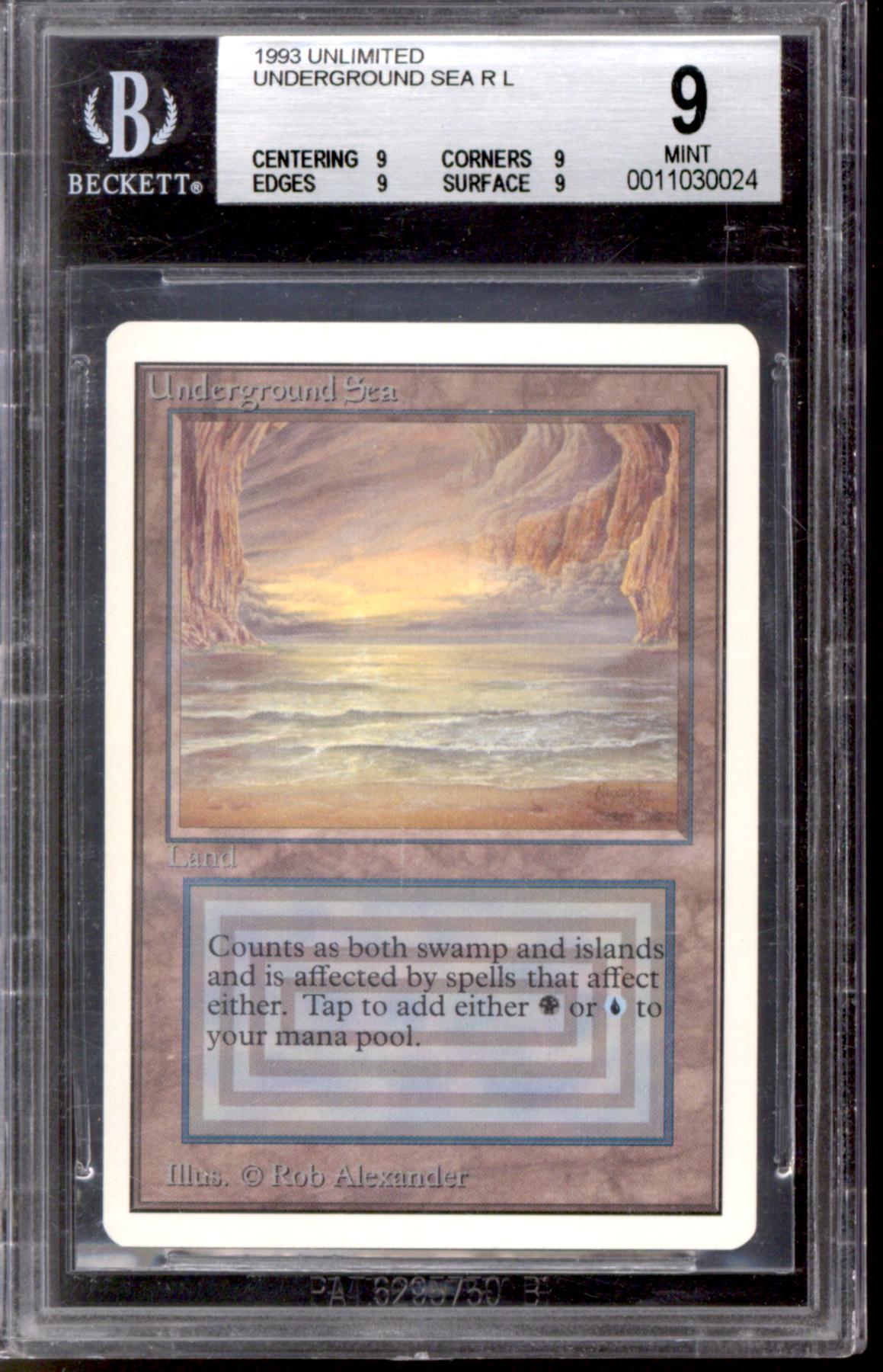 BGS9 Underground Sea リバイズド 鑑定済 MTG BGS9 Underground Sea リバイズド 鑑定済 MTG