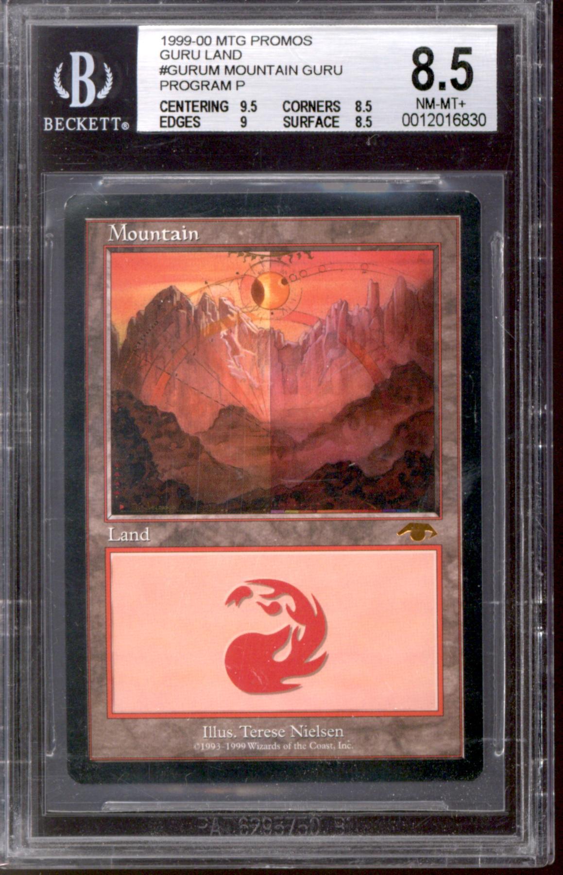 MTG　GuruLand（グルランド）　Mountain　１枚 MTG グルランド 山 guru A MTG グルランド 山 guru A 山/Mountain