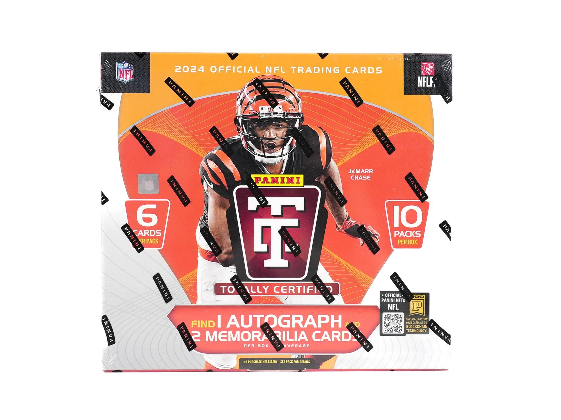 2024 Panini Totally Certified Football Premium Box | DA Card World