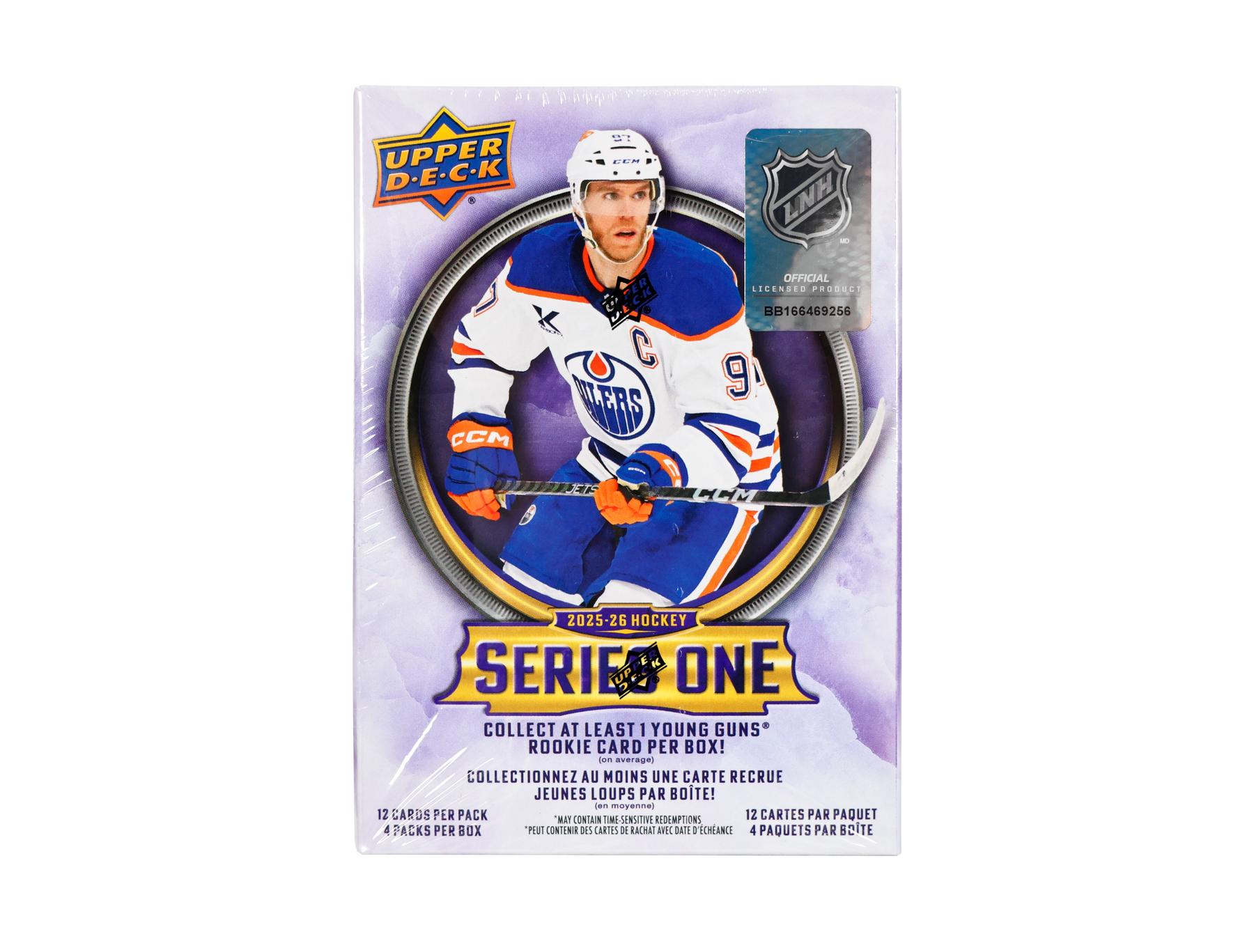 2025/26 Upper Deck Series 1 Hockey 4-Pack Blaster Box | DA Card World