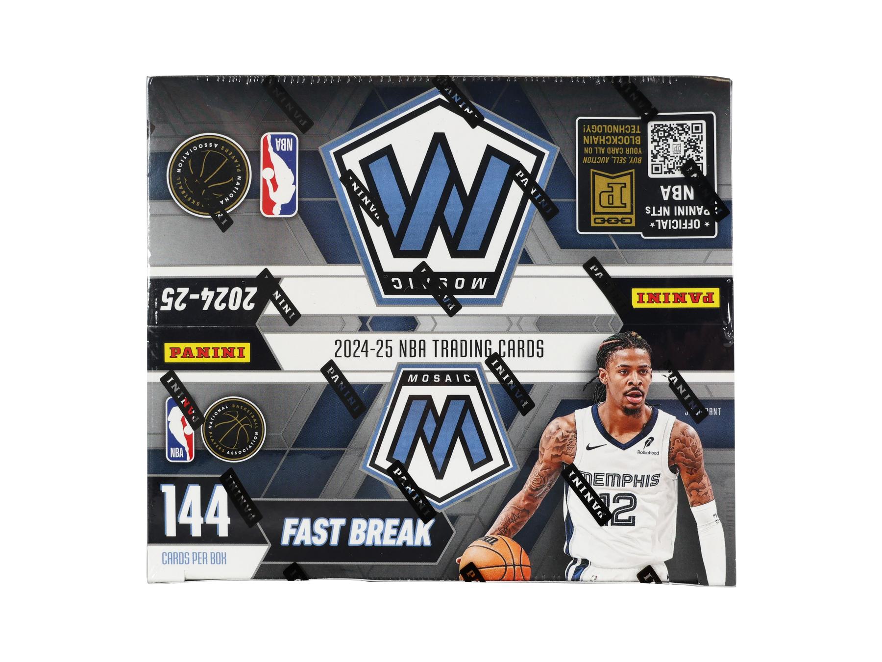 NBAカード　Mosaic Fast Break Multi Box 2箱セット 2024-25 Panini Mosaic NBA Trading Card Box (Fast Break)