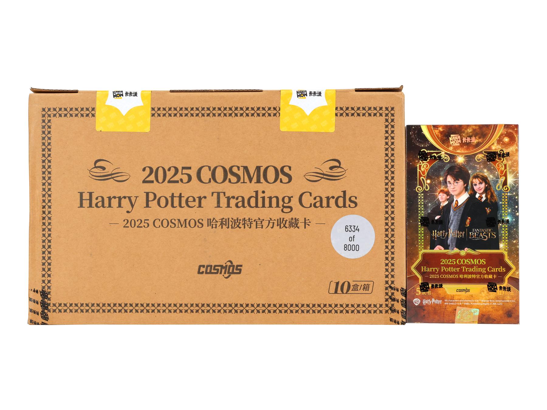 2025 Kakawow Cosmos Harry Potter Trading Cards Hobby 10-Box Case