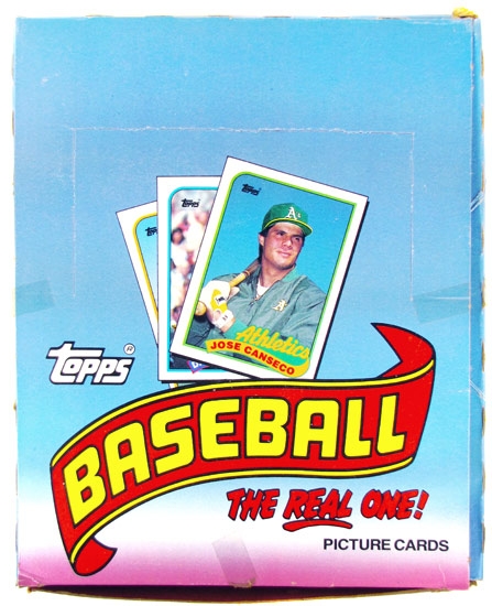 1989 Topps Baseball Rack Box | DA Card World