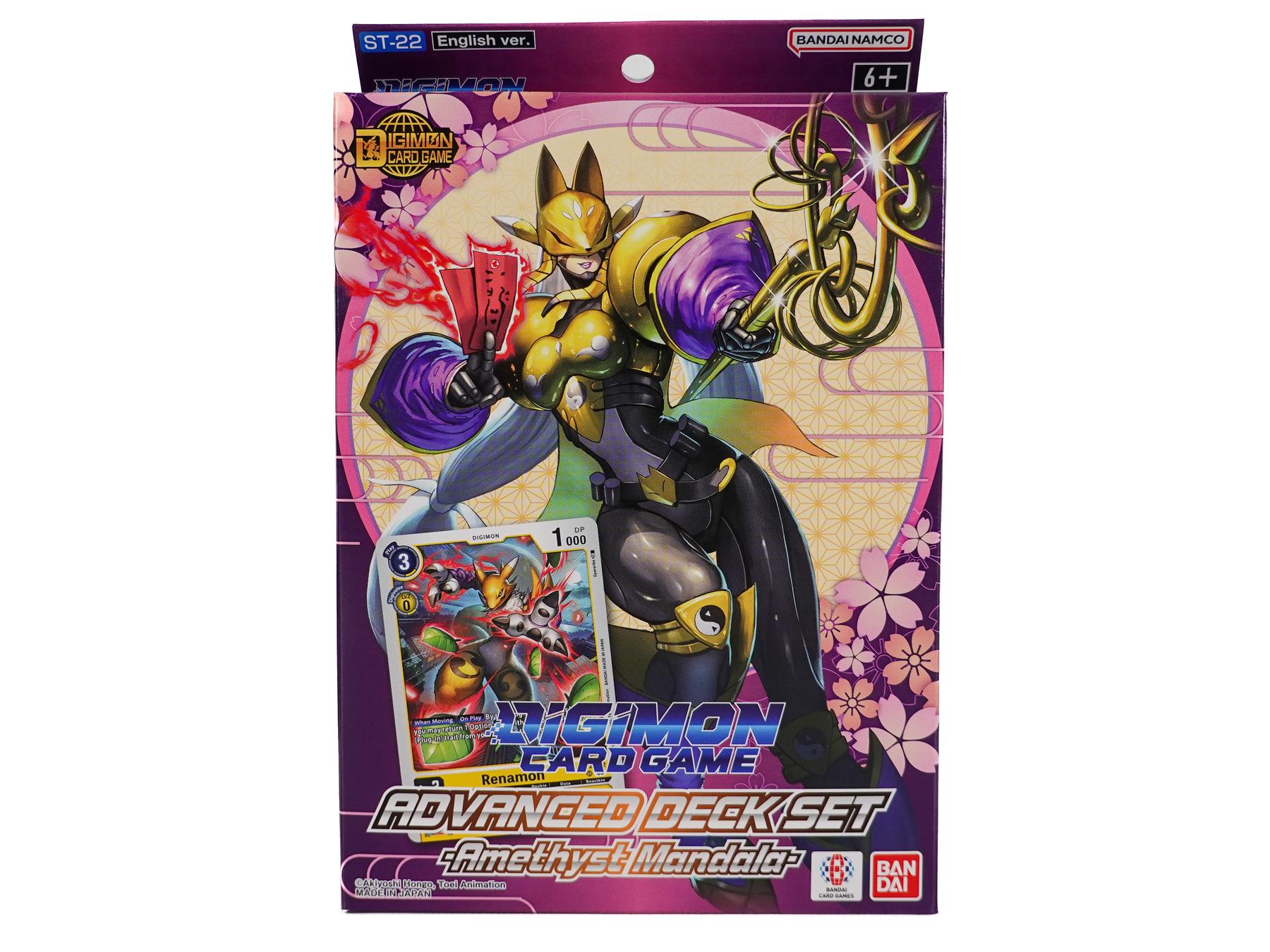 あめだまリステトレカ Digimon Amethyst Mandala Advanced Deck | DA Card World
