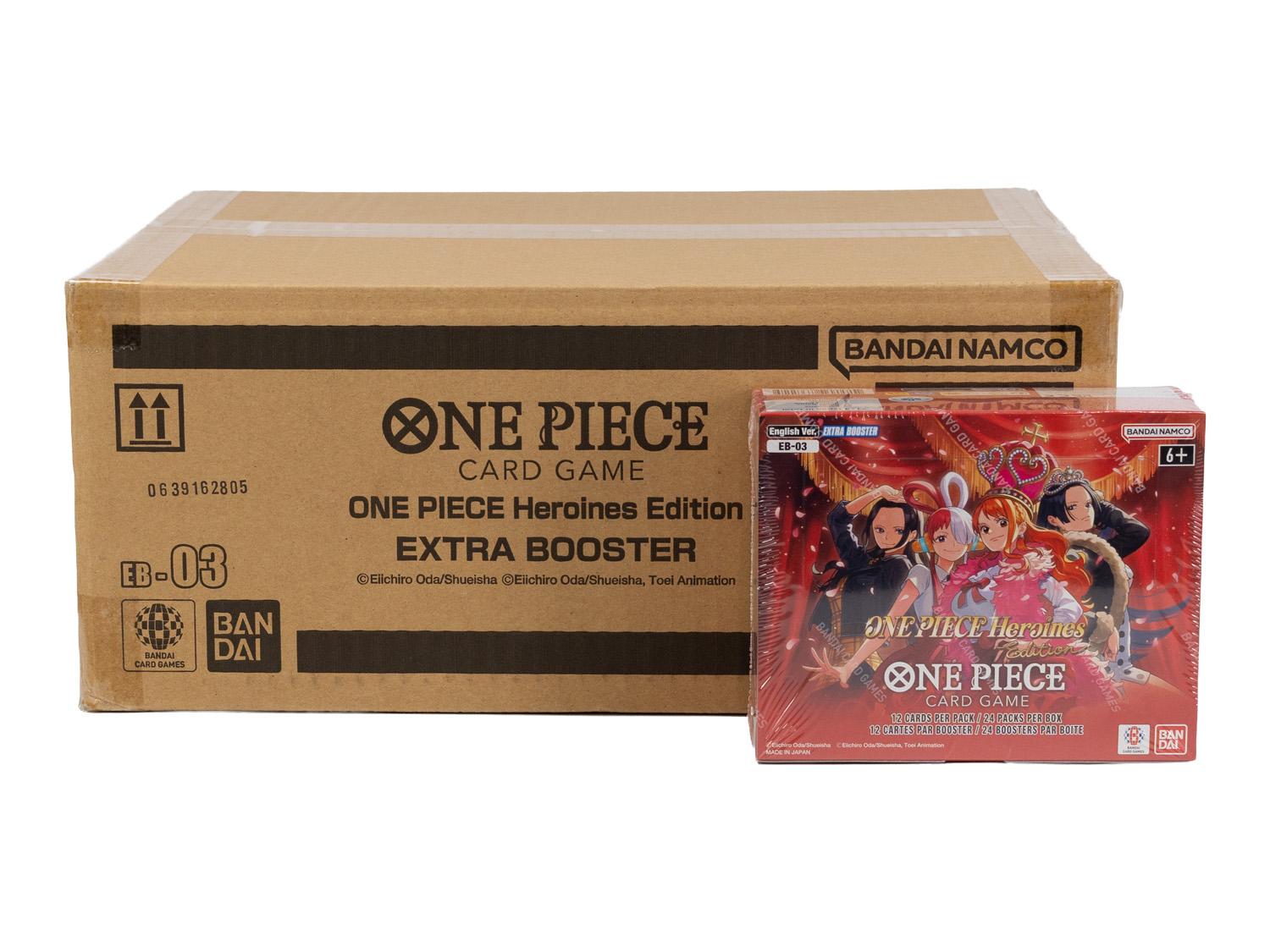 One Piece TCG: Heroines (EB-03) Extra Booster 12-Box Case | DA