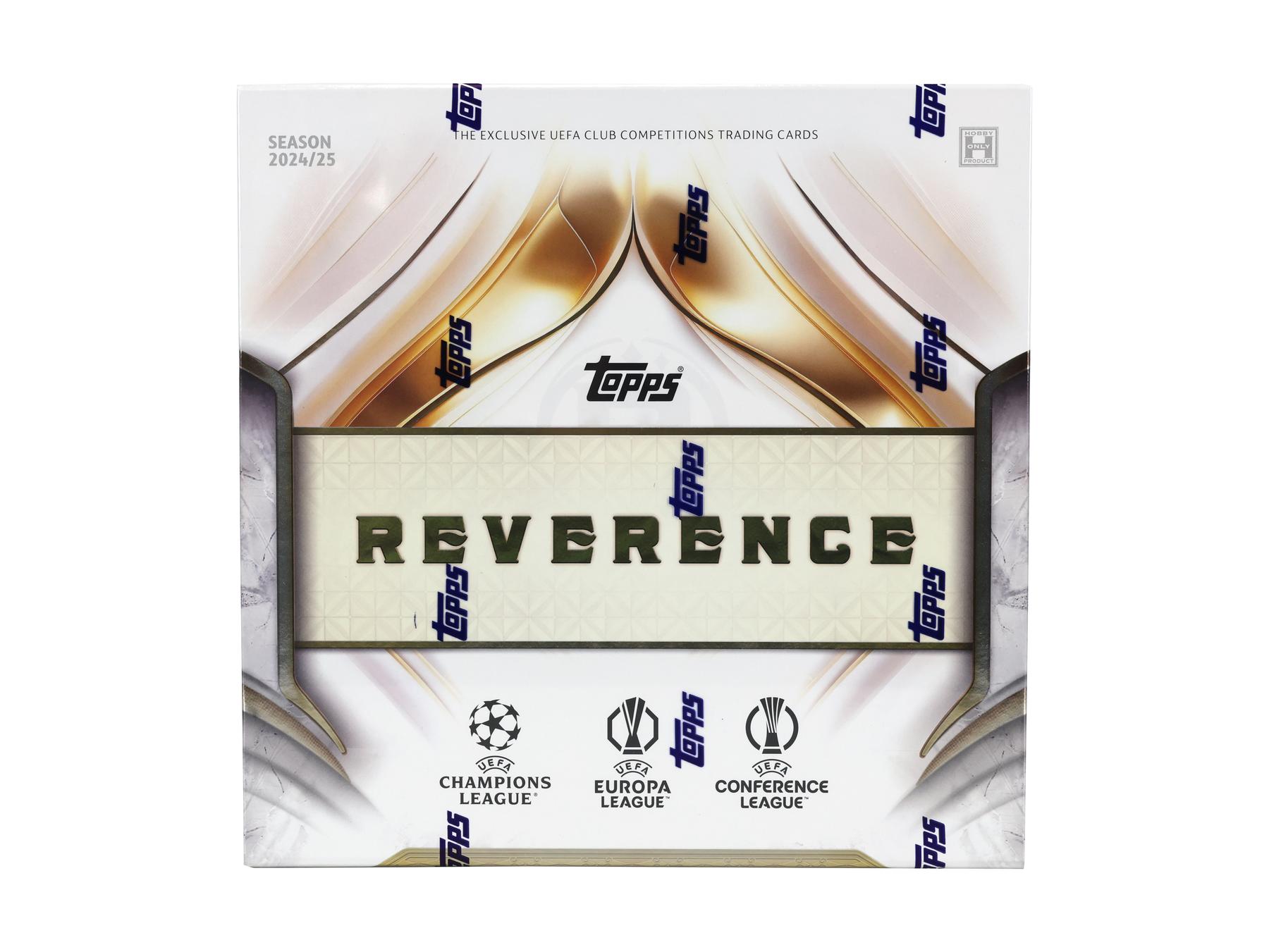 2024/25 Topps Reverence UEFA Club Competitions Soccer Hobby Box 
