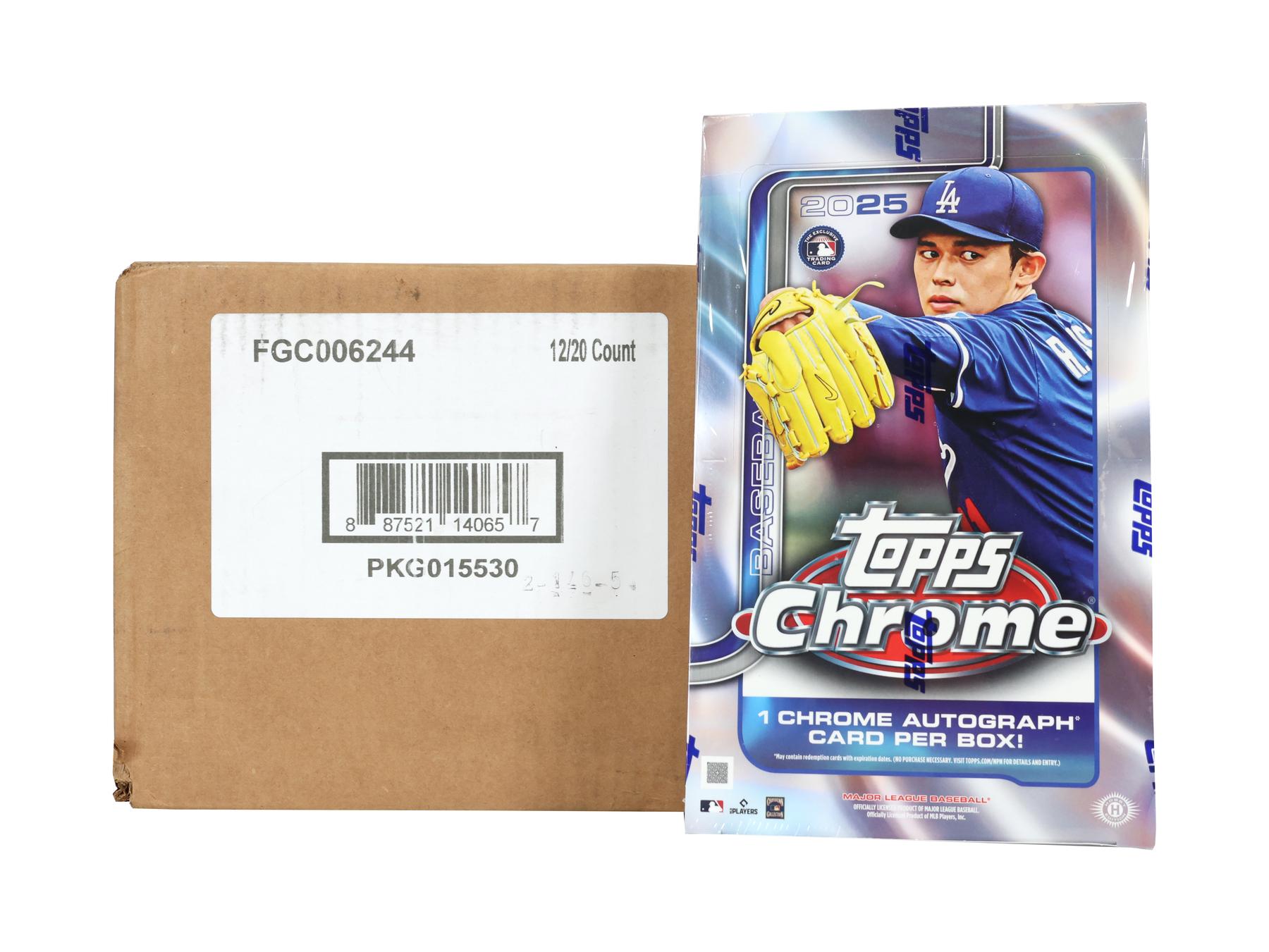 その他 baseball card 2025 Topps Chrome Baseball VALUE BOX