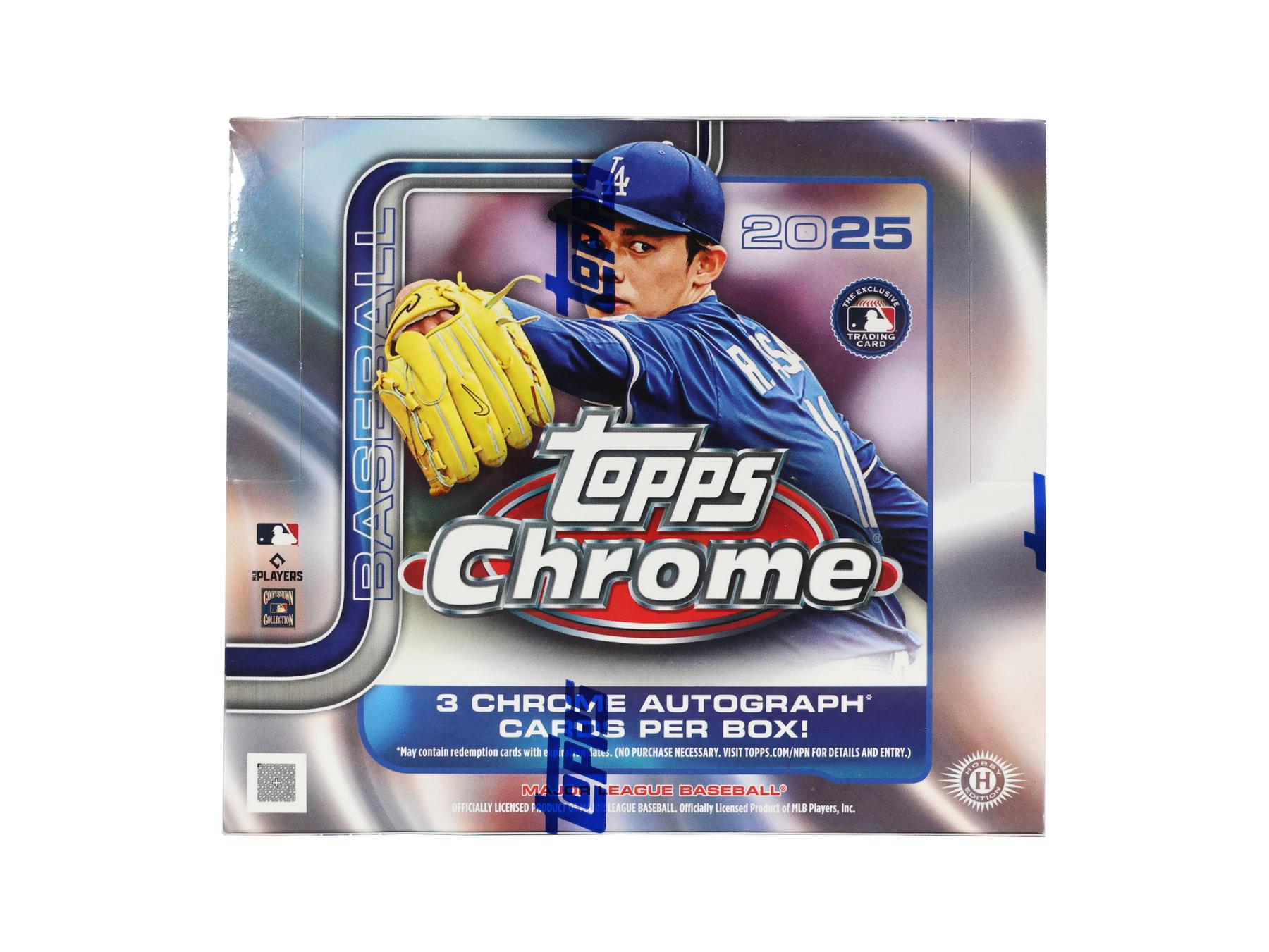 2025 Topps Chrome Baseball Hobby Jumbo Box | DA Card World
