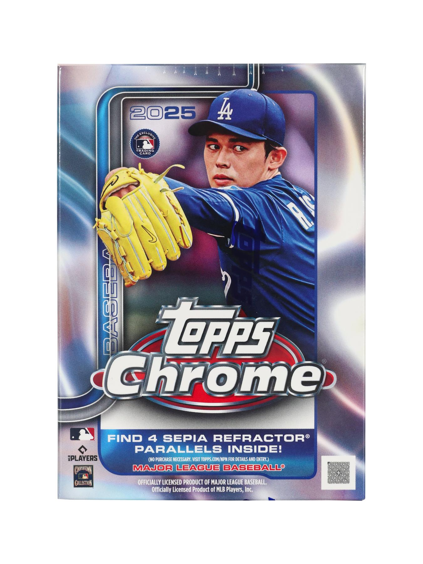 その他 TOPPS CHROME 2025 Topps Chrome Baseball 7-Pack Blaster Box