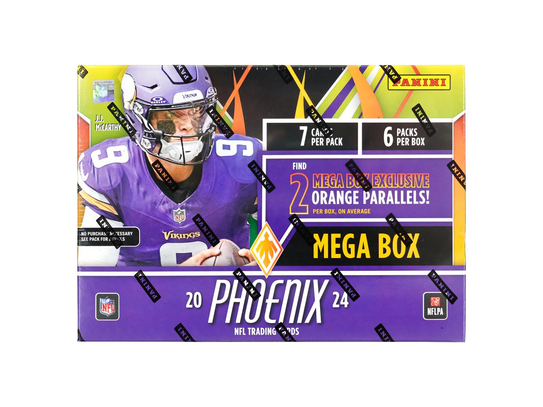 2024 Panini Phoenix Football Mega Box (Orange Parallels!) | DA