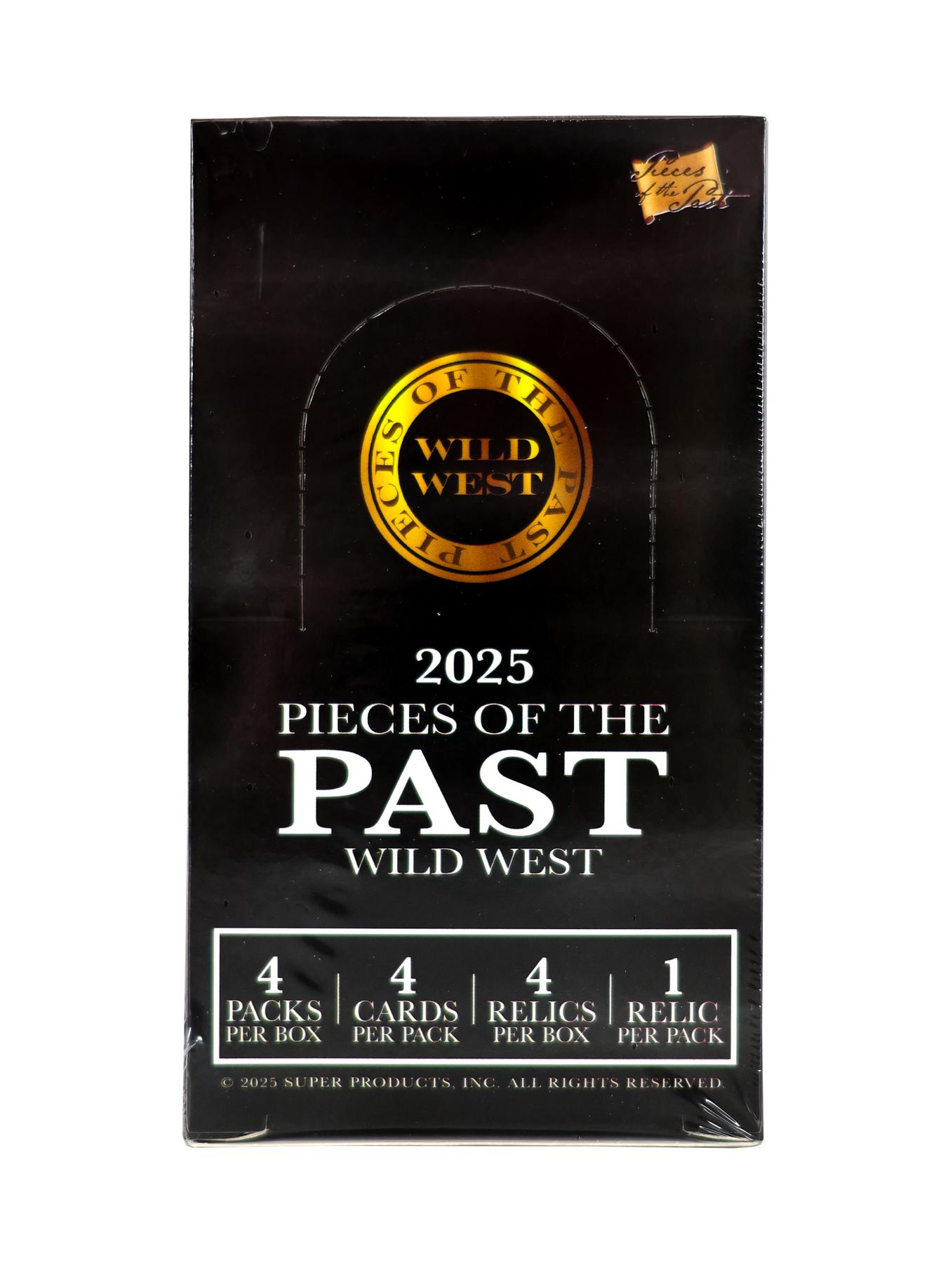 2025 Keepsake Pieces of the Past Wild West Edition Hobby Box | DA