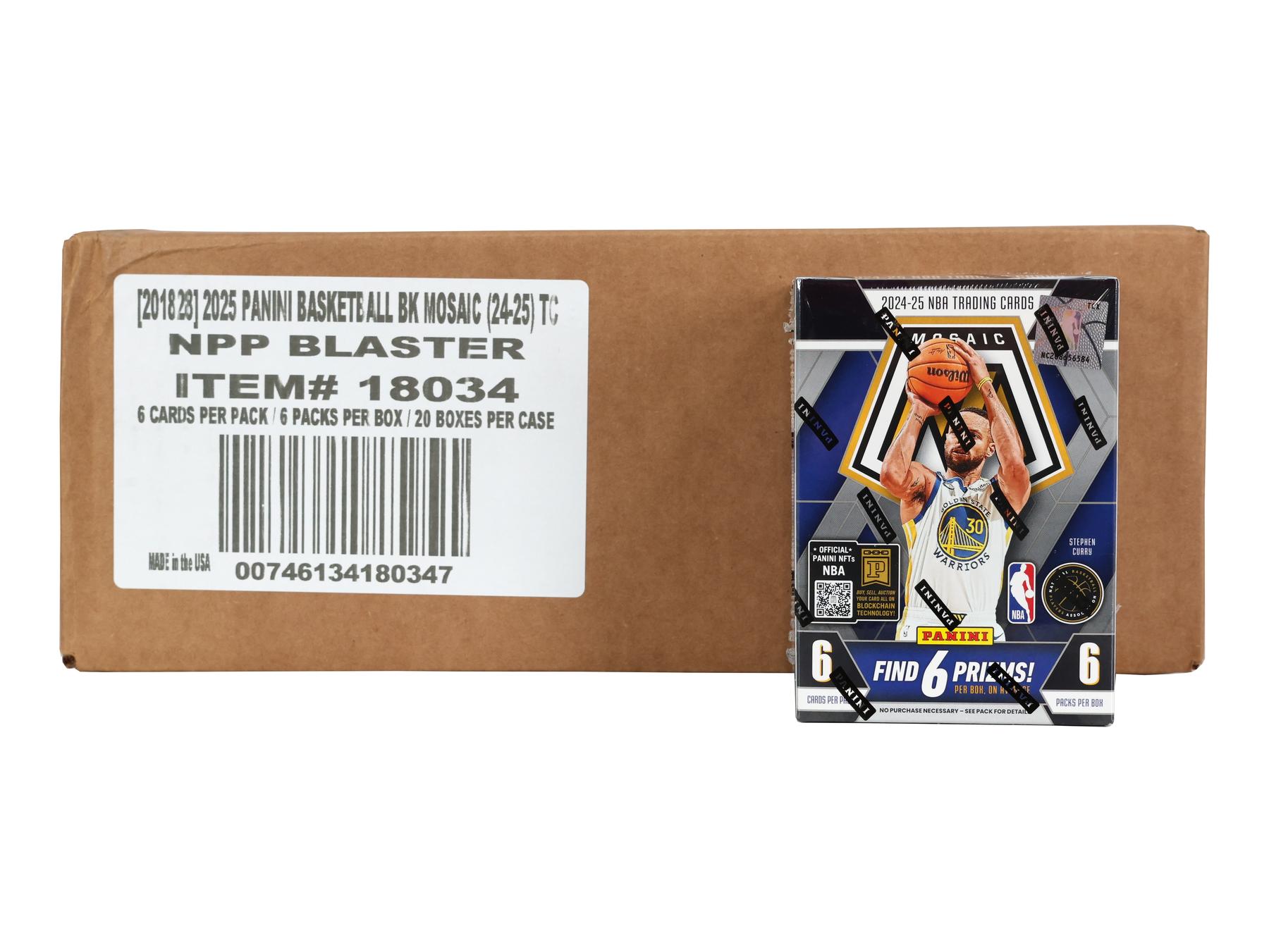2024/25 Panini Mosaic Basketball Blaster 20-Box Case | DA Card World