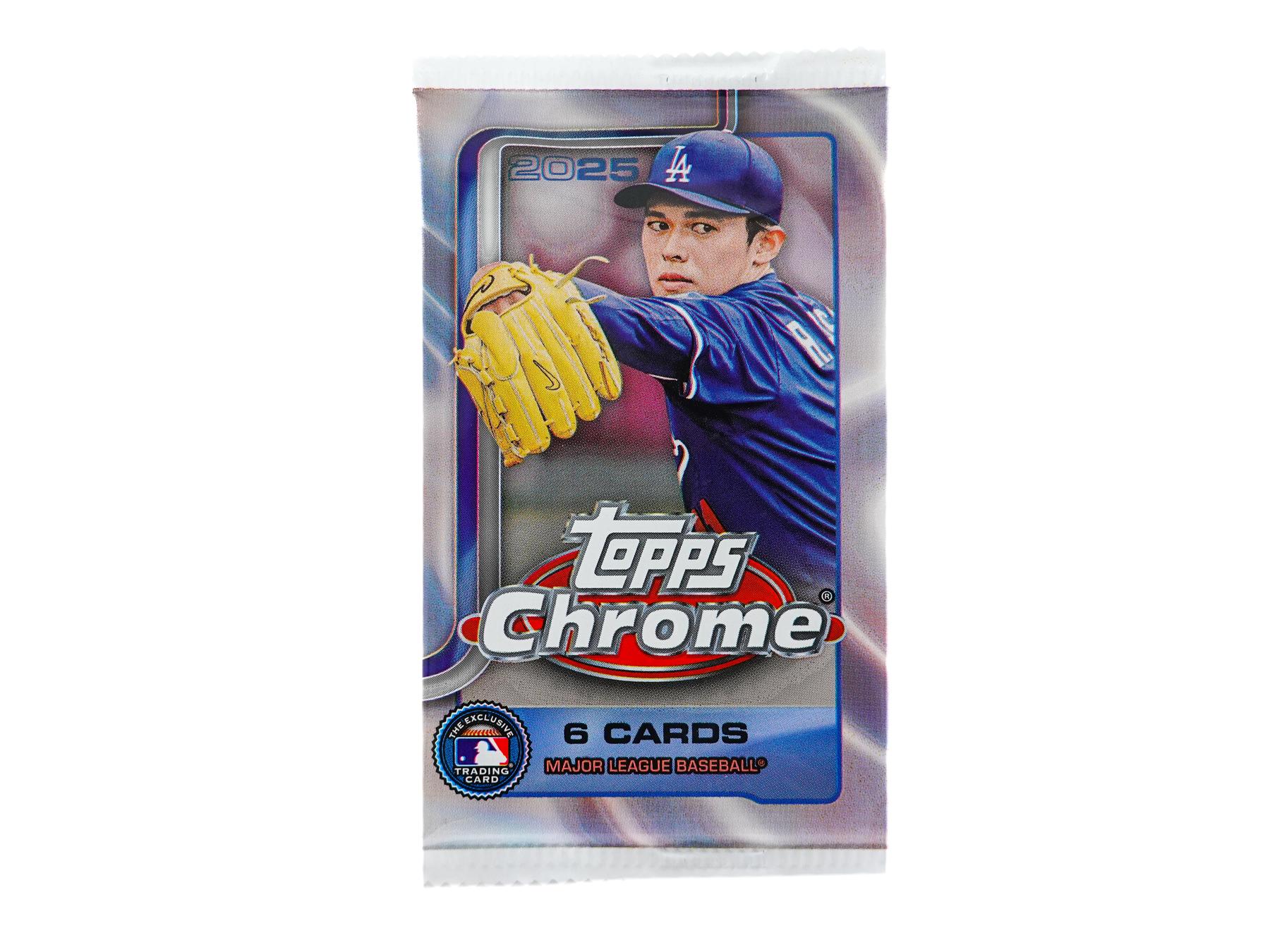 2025 Topps Chrome Baseball Mega Pack | DA Card World