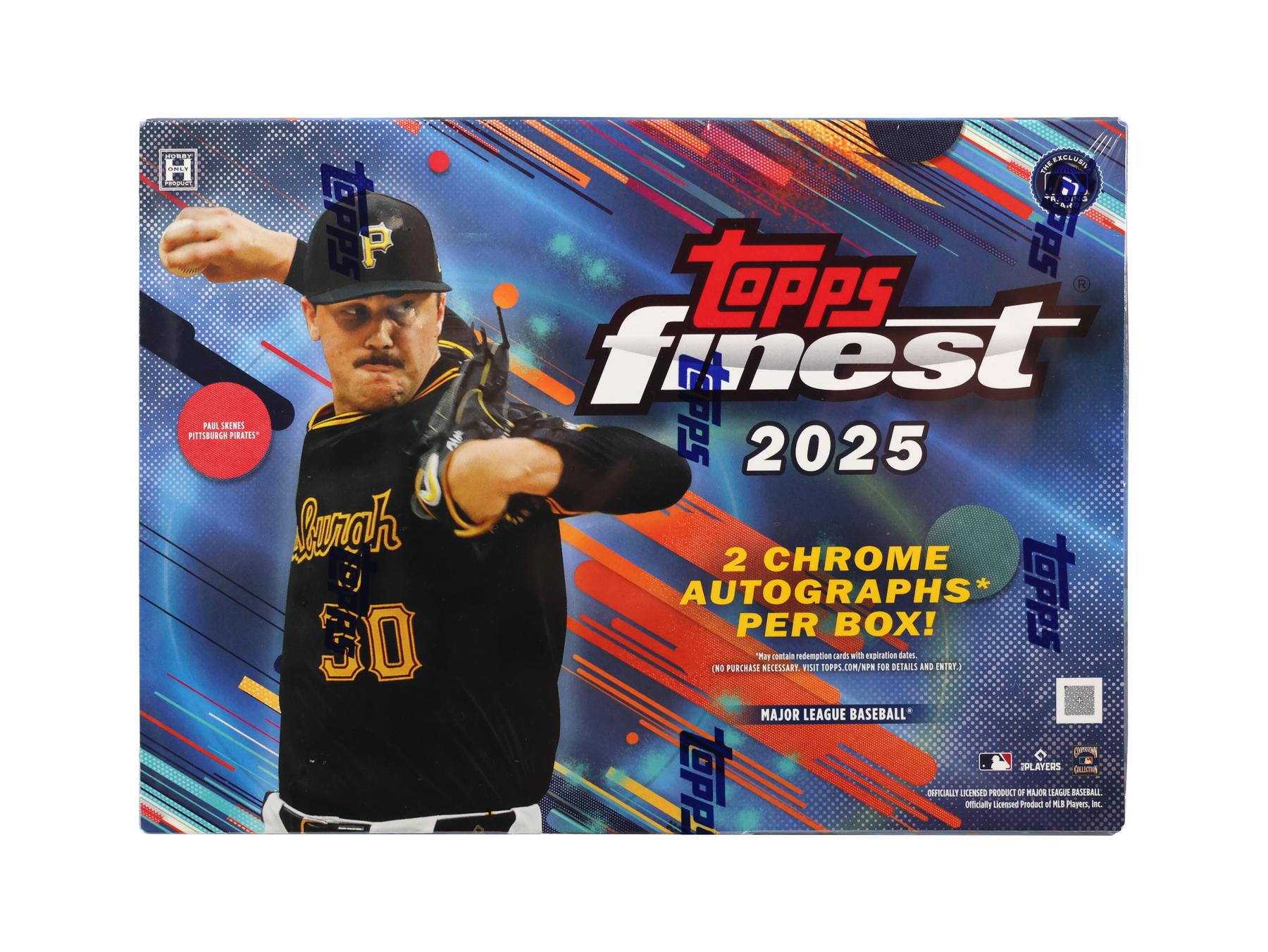 2025 Topps Finest Baseball Hobby Box | DA Card World