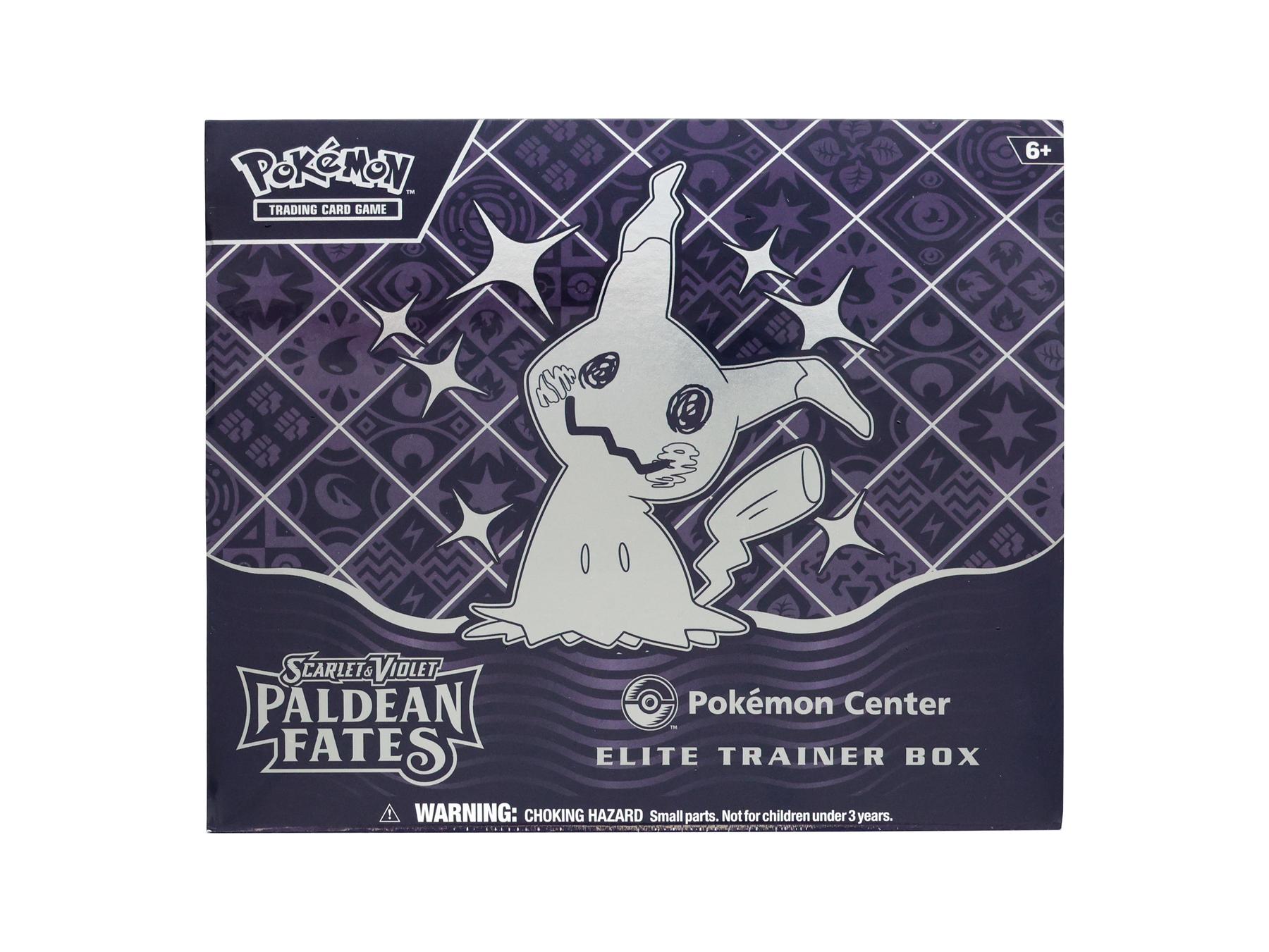 新品未開封・ポケセン限定】エリートトレーナーBOX Paldean Fates