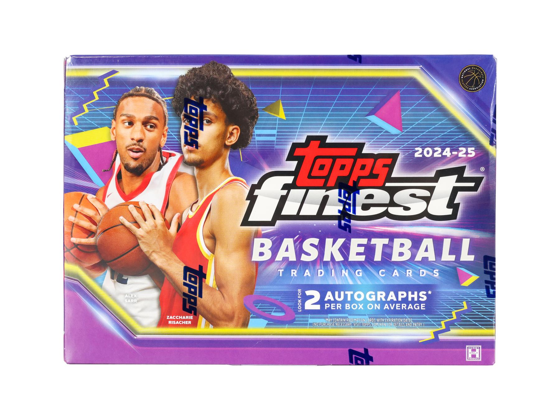 2024/25 Topps Finest Basketball Hobby Box | DA Card World