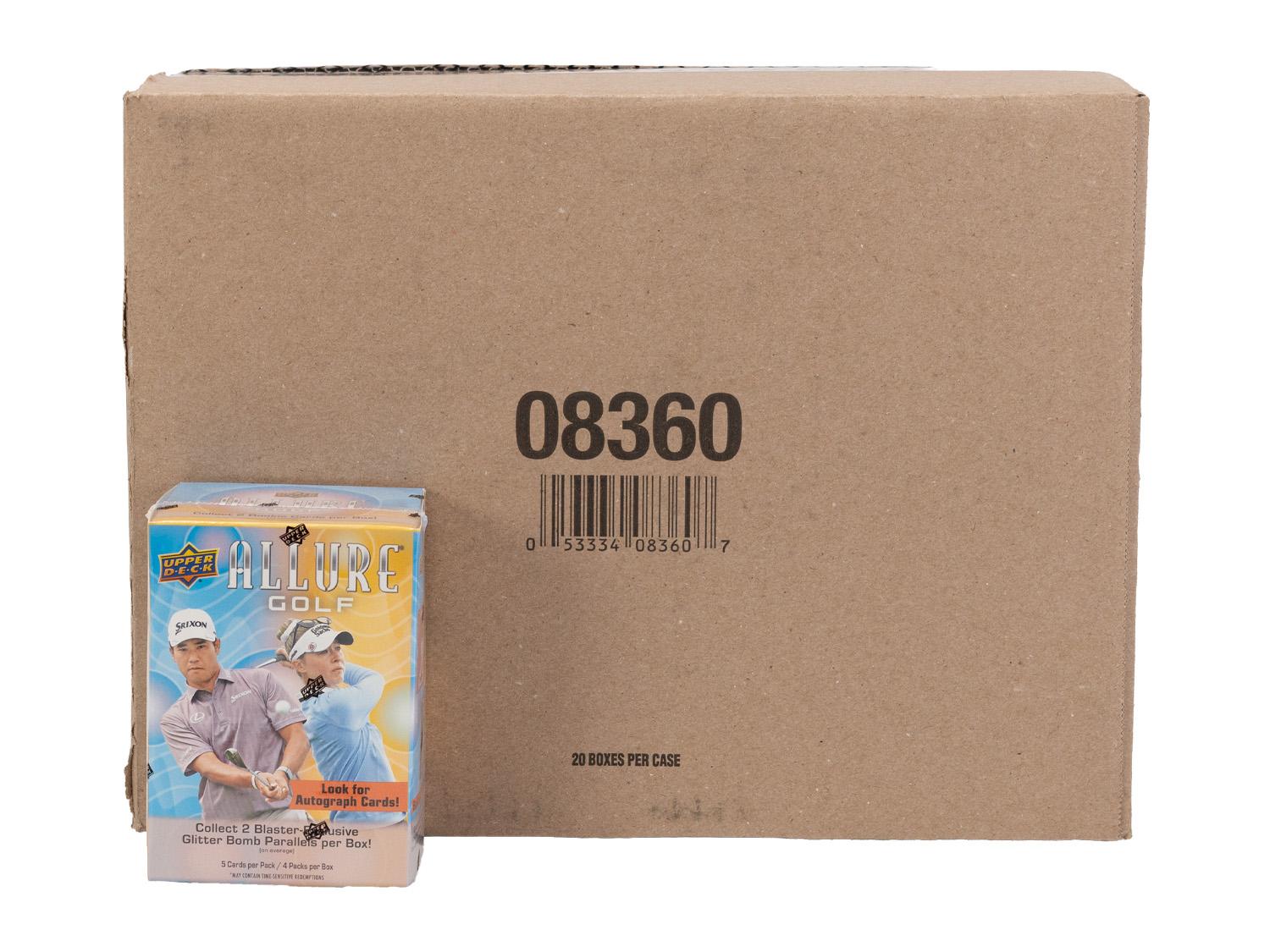 2026 Upper Deck Allure Golf Blaster 20-Box Case | DA Card World