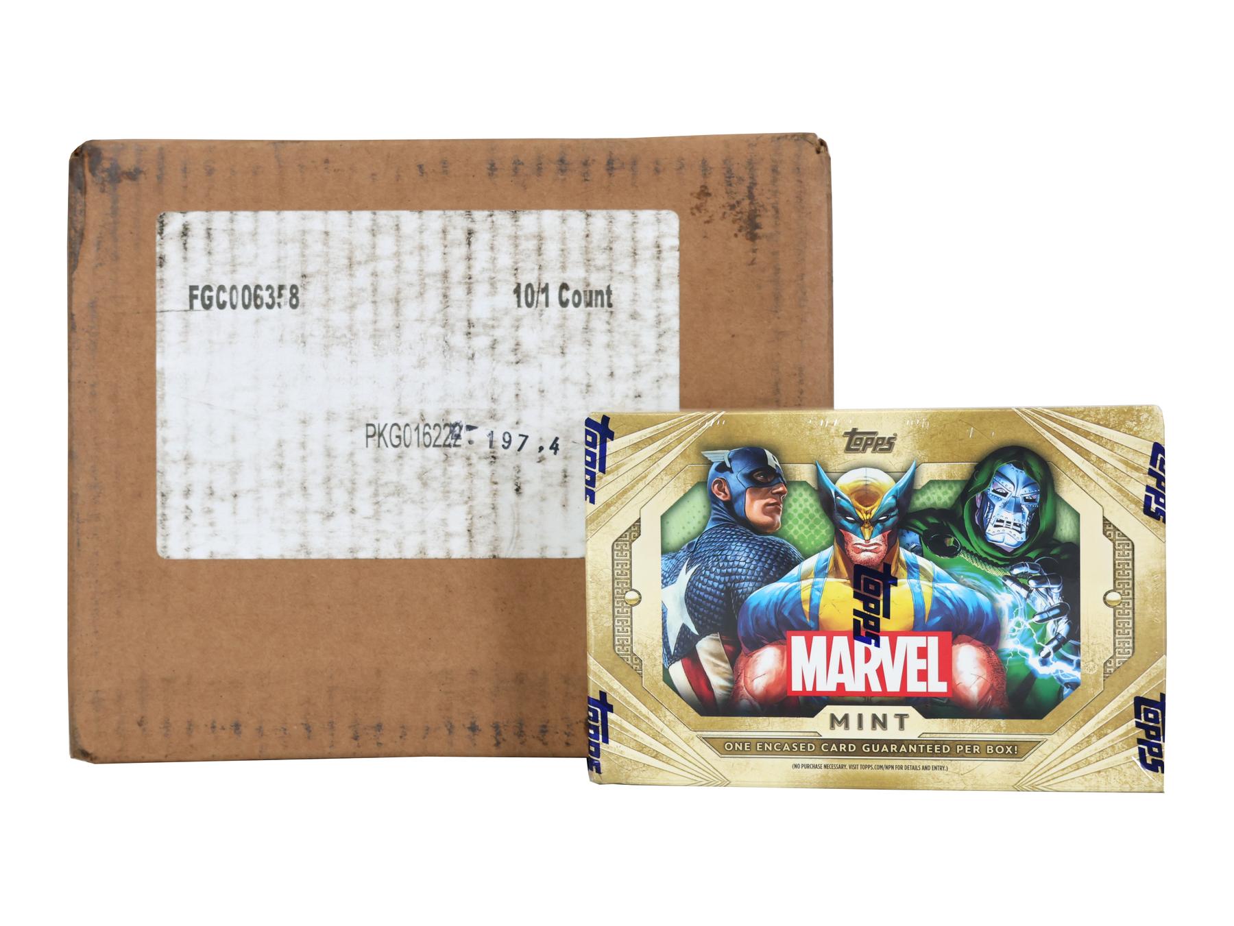 2025 Topps Marvel Mint Hobby 10-Box Case | DA Card World