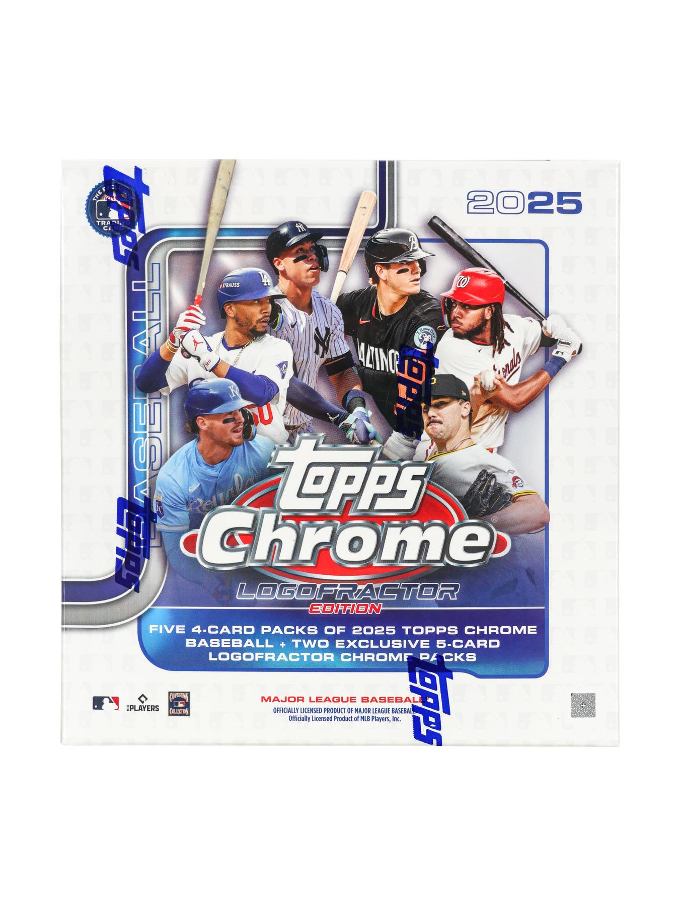 2025 Topps Chrome Baseball Logofractor Edition Box | DA Card World