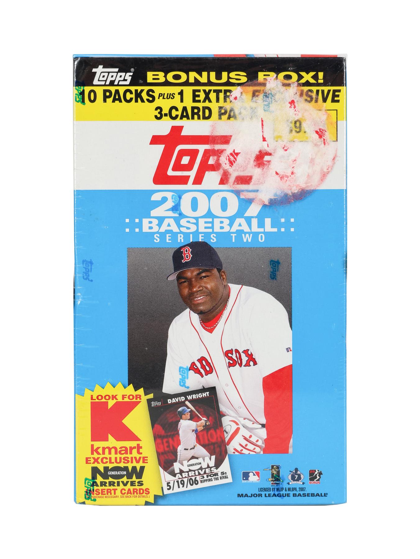 2007 Topps Series 2 Baseball 11-Pack Blaster Box (Kmart