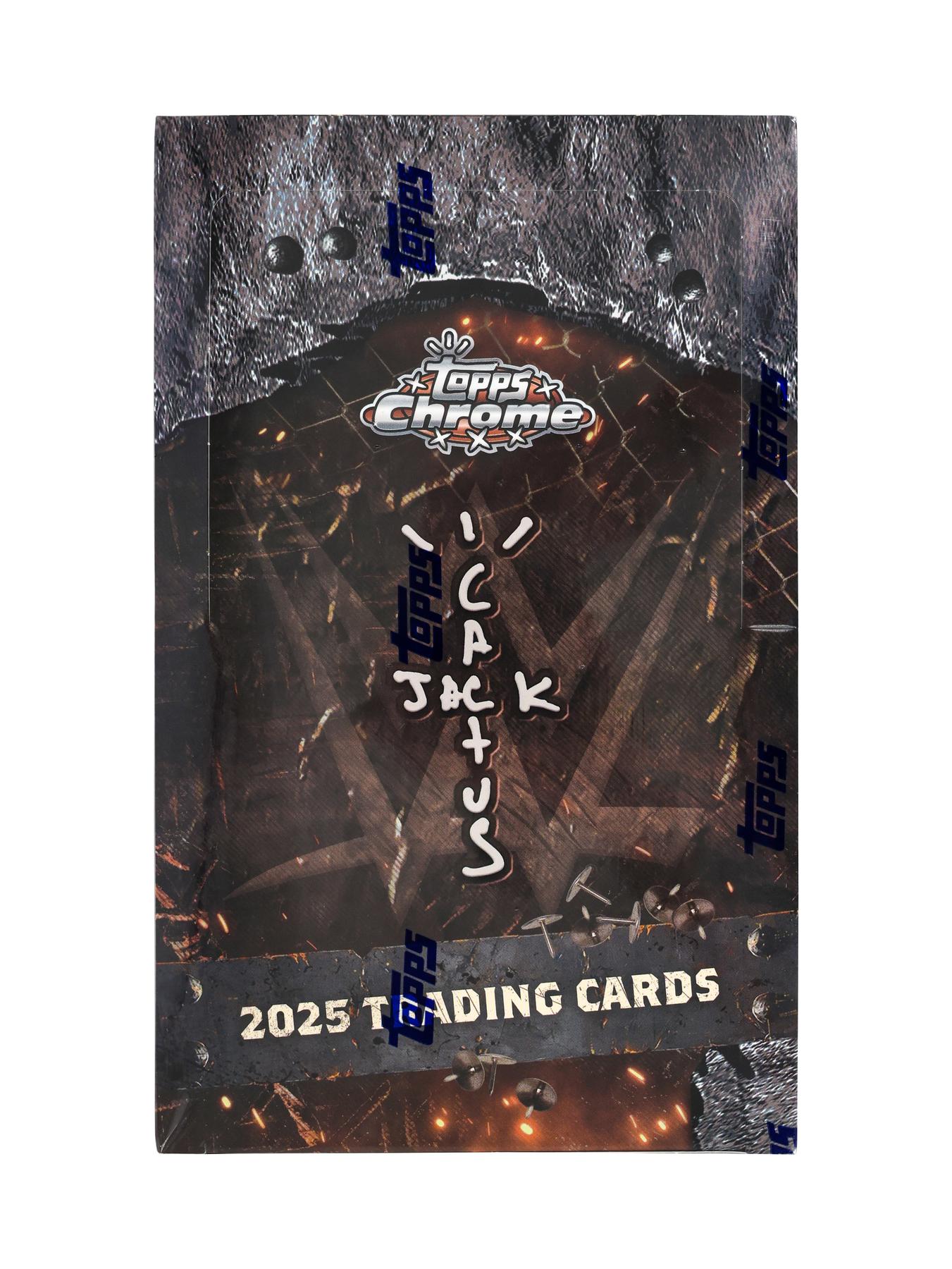 2025 Topps Chrome WWE x Cactus Jack Hobby Box | DA Card World