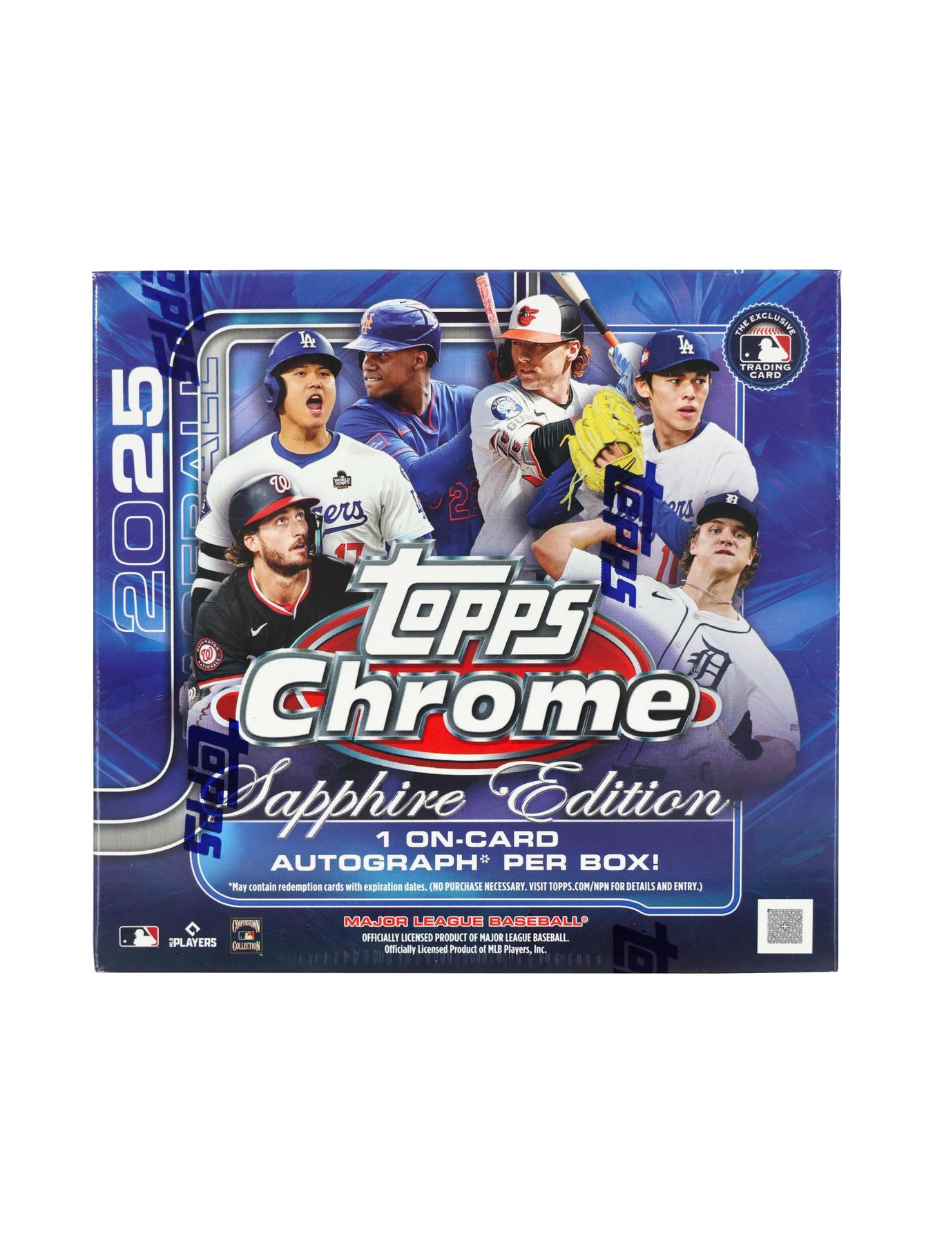 2025 Topps Chrome Baseball Sapphire Edition Box | DA Card World