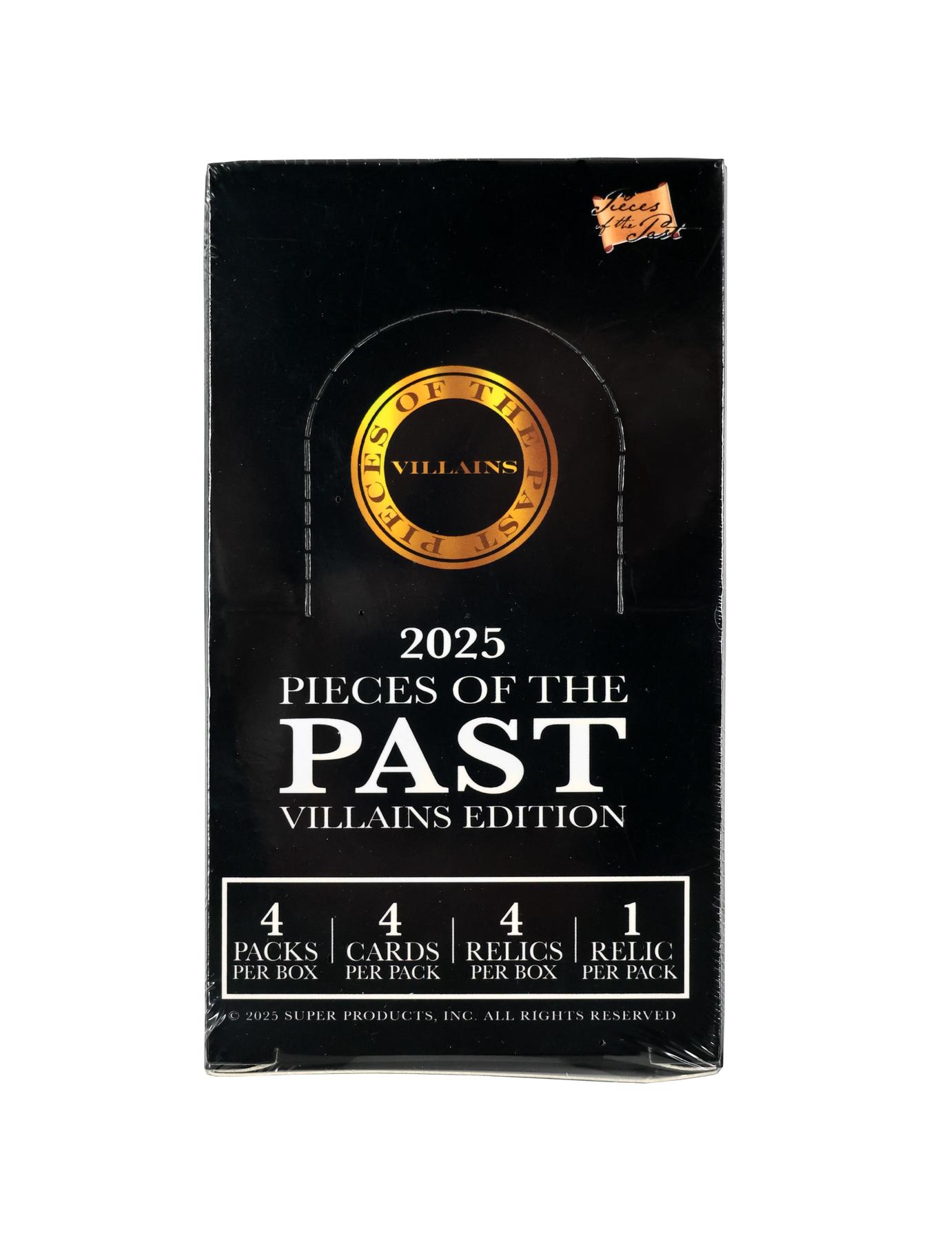 2025 Keepsake Pieces of the Past Villain Edition Hobby Box | DA
