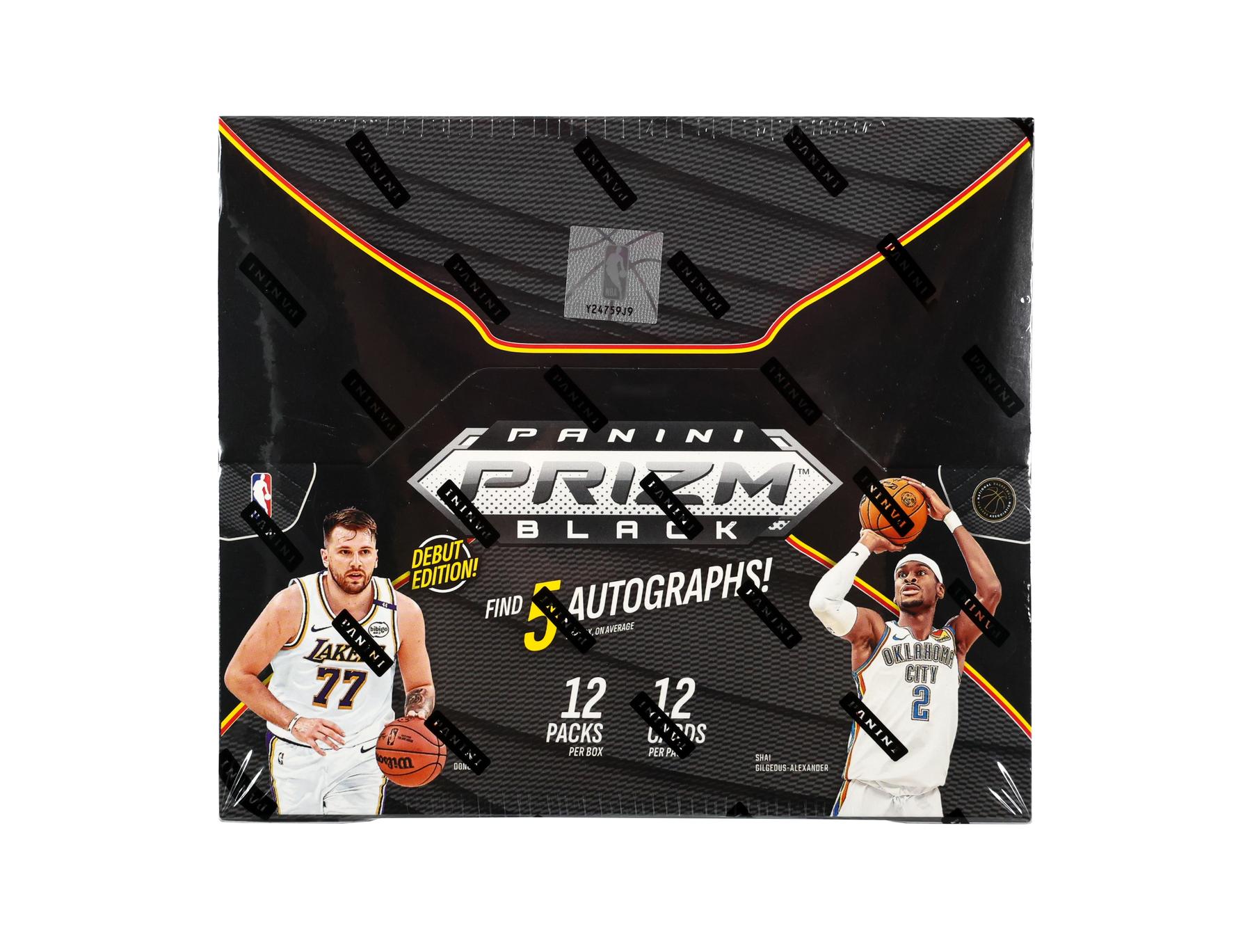 2024/25 Panini Prizm Black Basketball Hobby Box | DA Card World