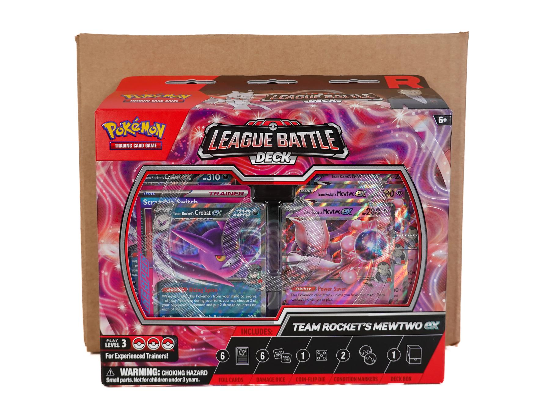 Pokemon Team Rocket's Mewtwo ex League Battle 6-Deck Case | DA