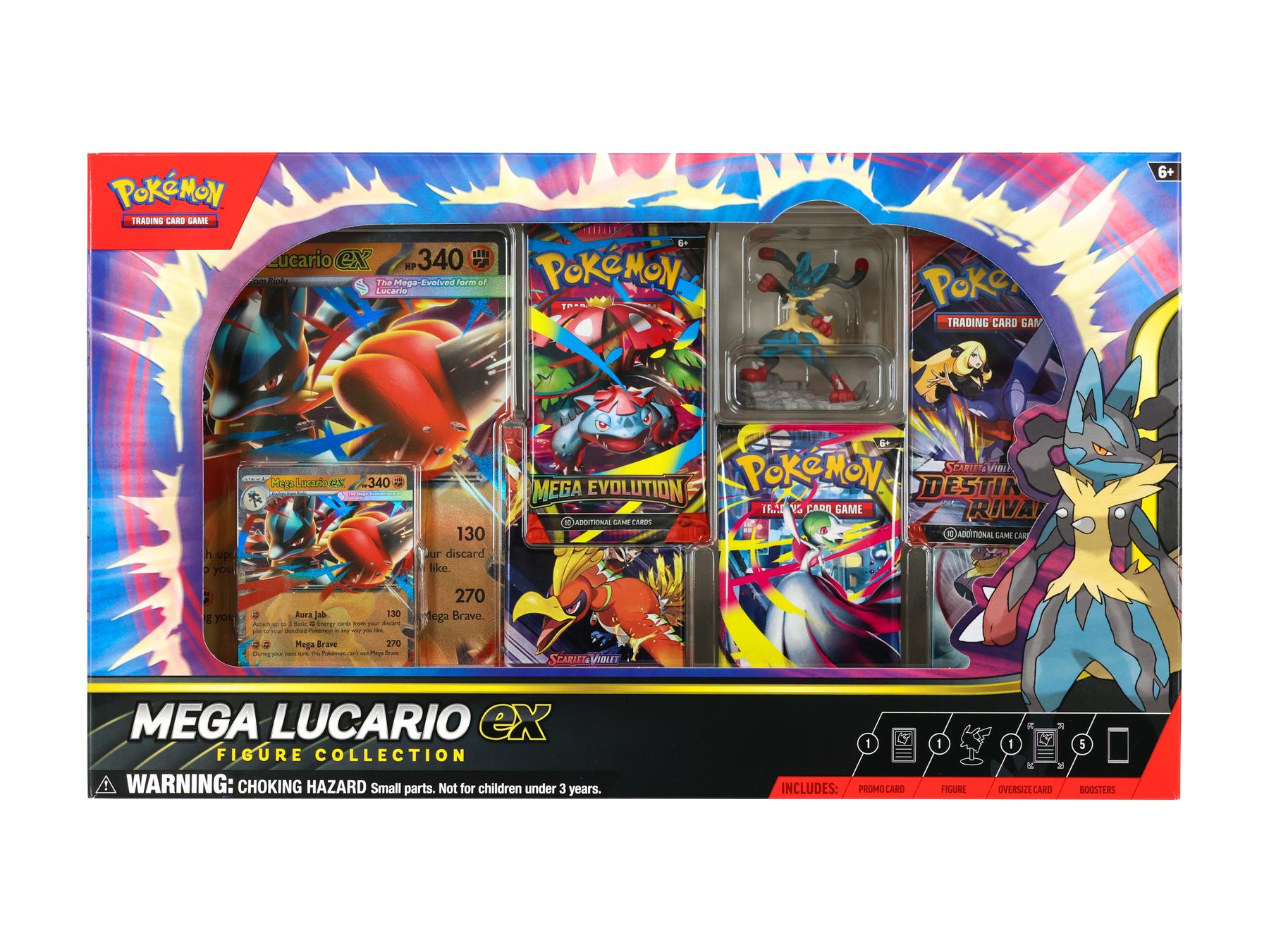 Pokemon Mega Lucario ex Figure Collection Box | DA Card World