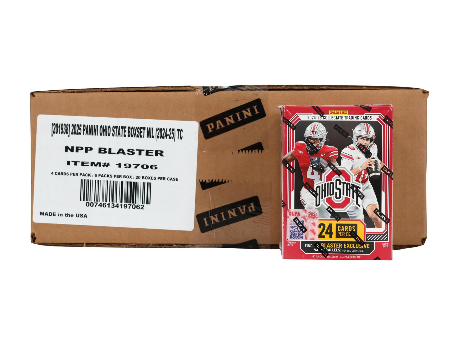 2025 Panini NIL The Ohio State University Blaster 20-Box Case | DA