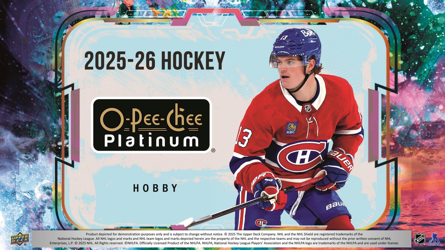 2025/26 Upper Deck O-Pee-Chee Platinum Hockey Hobby 8-Box Case