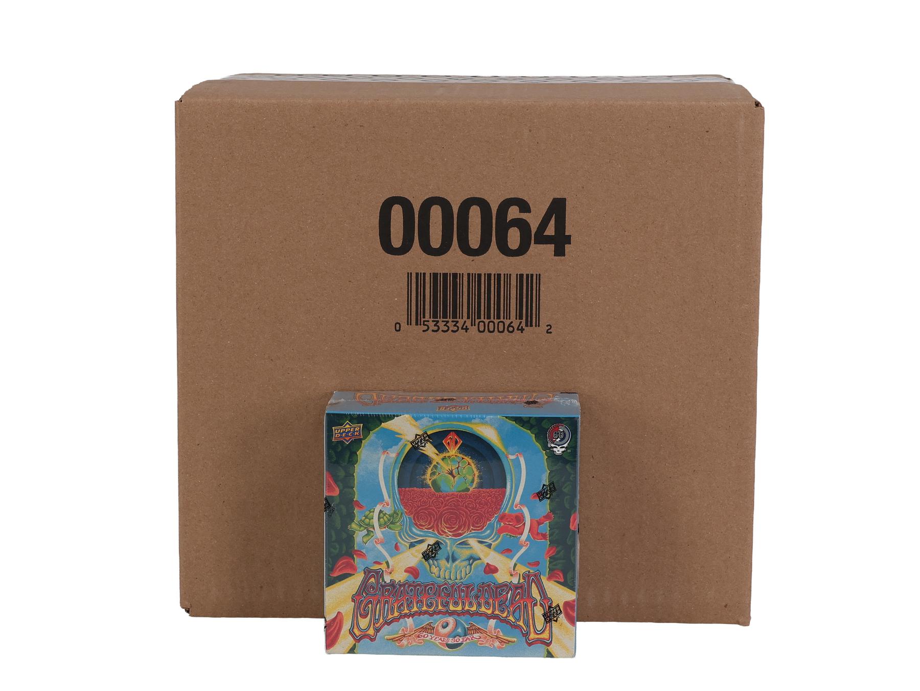 2025 Upper Deck Grateful Dead 60 Years So Far Retail 20-Box Case