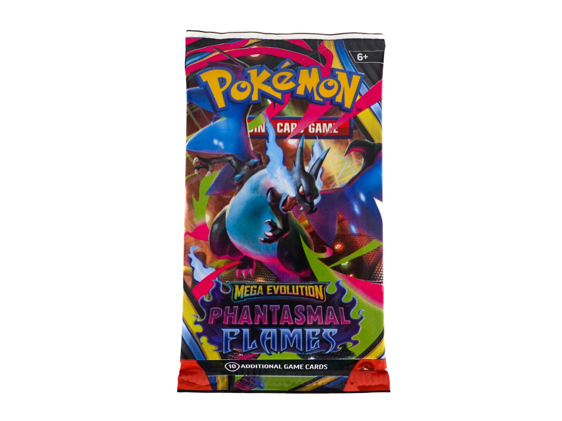 Pokemon Mega Evolution: Phantasmal Flames Booster Pack | DA Card World