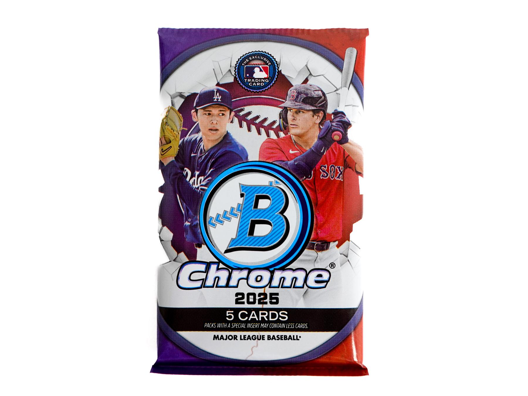 2025 Bowman Chrome Baseball Mega Pack | DA Card World