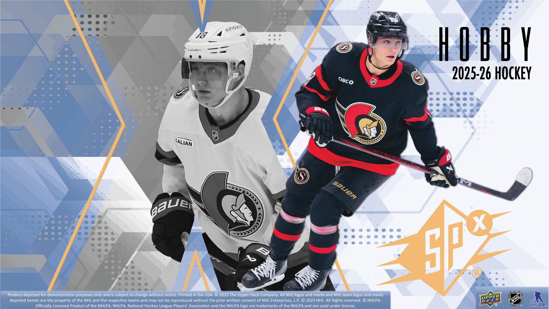 2025/26 Upper Deck SPx Hockey Hobby 20-Box Case 32-Spot Team Break