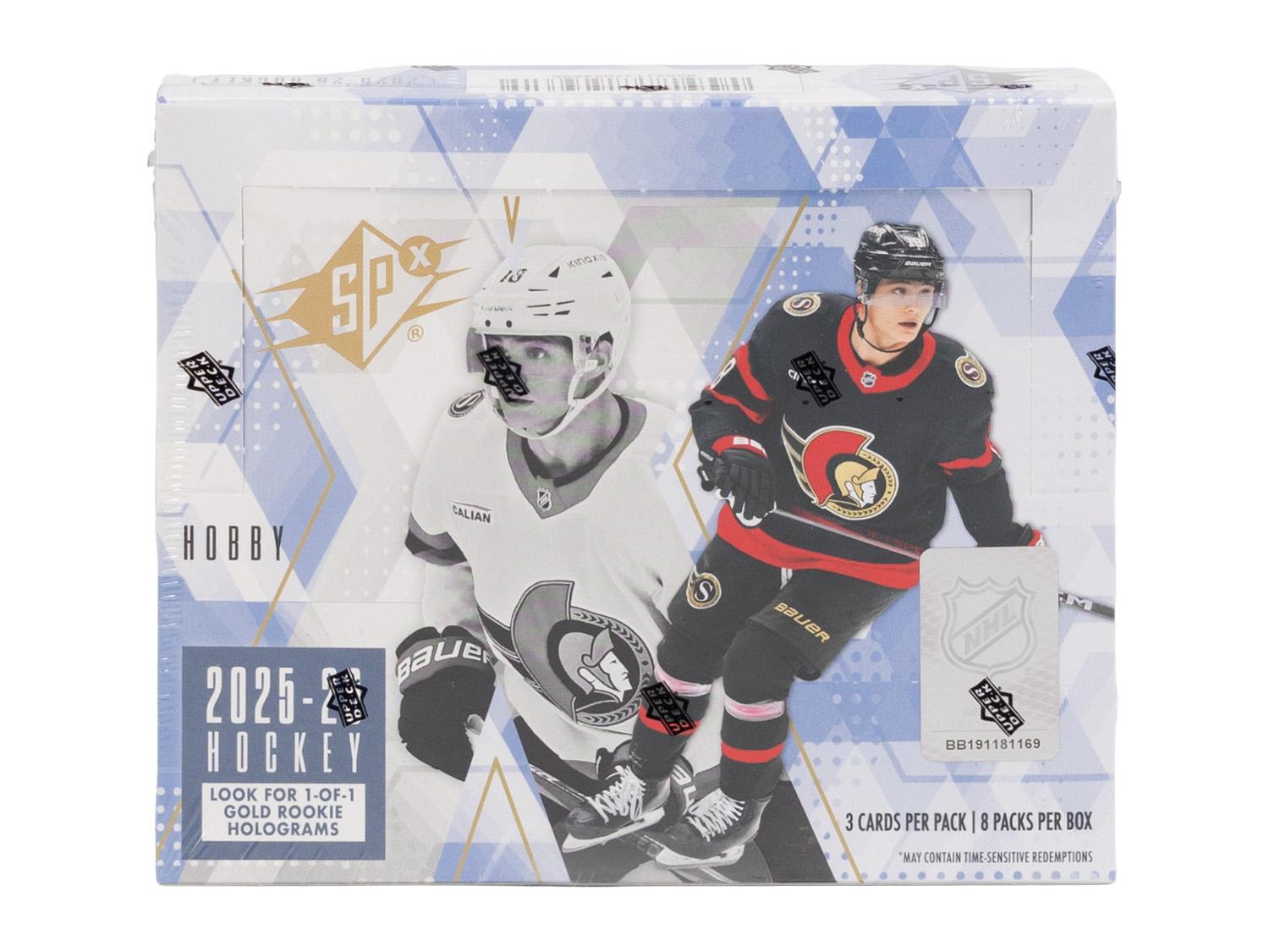 2025/26 Upper Deck SPx Hockey Hobby Box | DA Card World