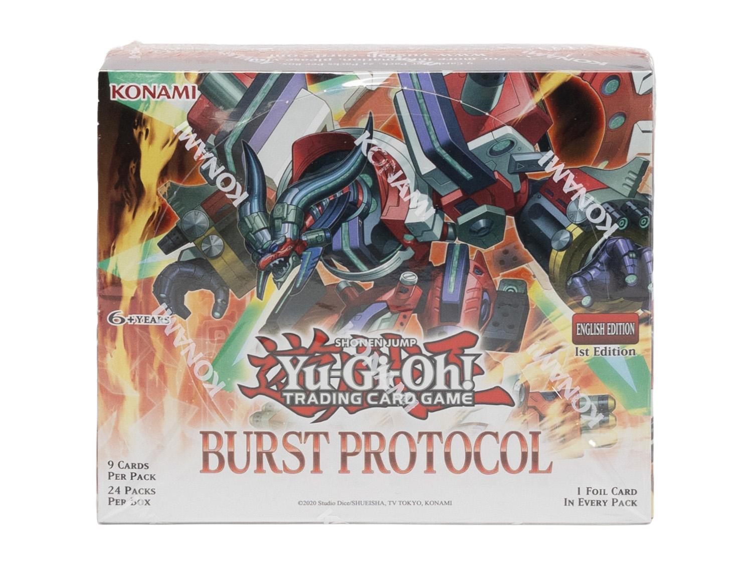 Yu-Gi-Oh Burst Protocol Booster Box | DA Card World