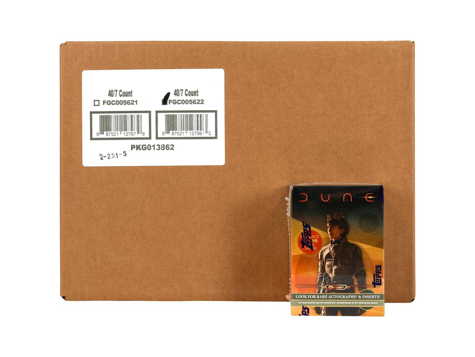 2024 Topps Dune Chrome Blaster 40-Box Case | DA Card World