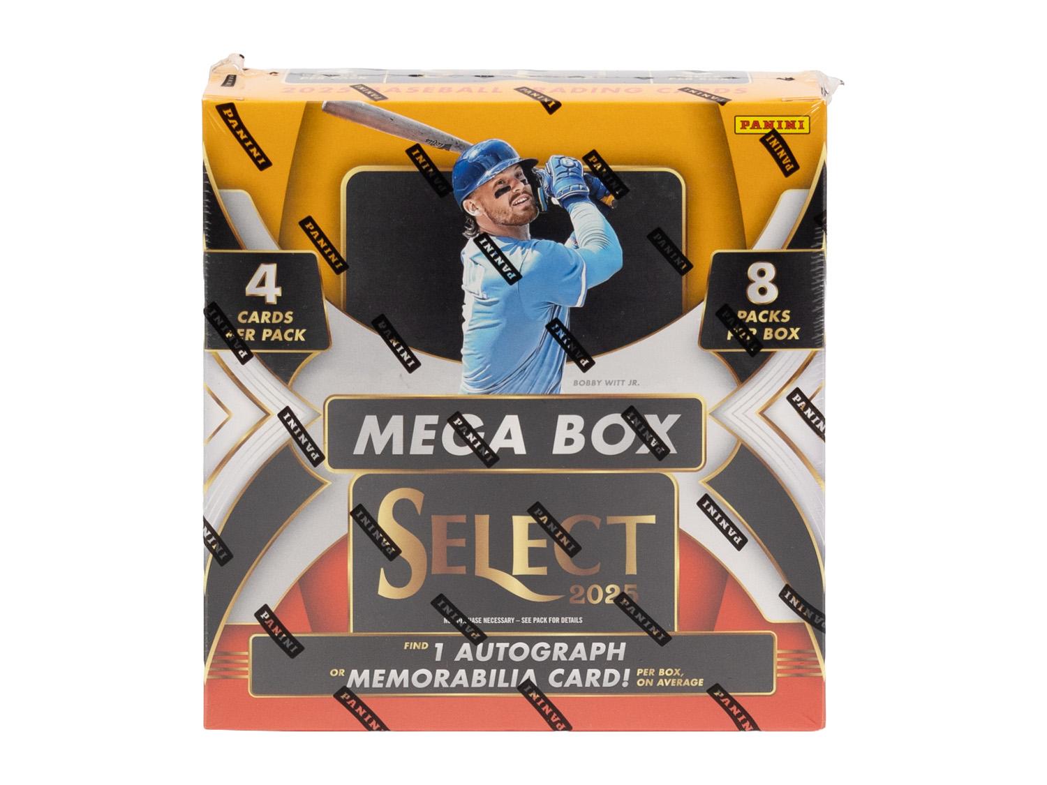 2025 Panini Select Baseball Mega Box | DA Card World