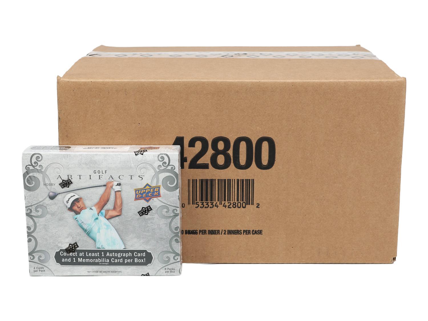 2026 Upper Deck Artifacts Golf Hobby 20-Box Case | DA Card World