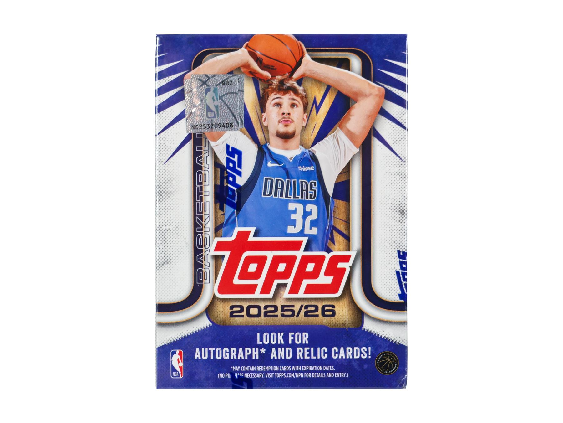 2025/26 Topps Basketball 7-Pack Blaster Box | DA Card World
