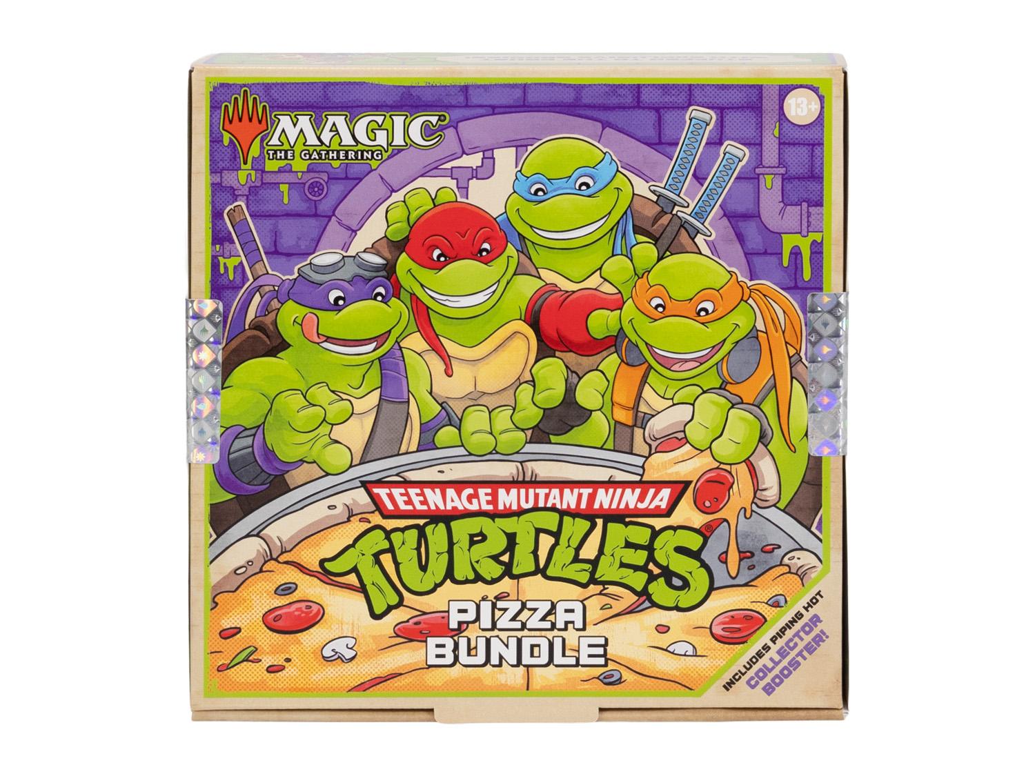 Magic the Gathering Teenage Mutant Ninja Turtles Pizza Bundle Box