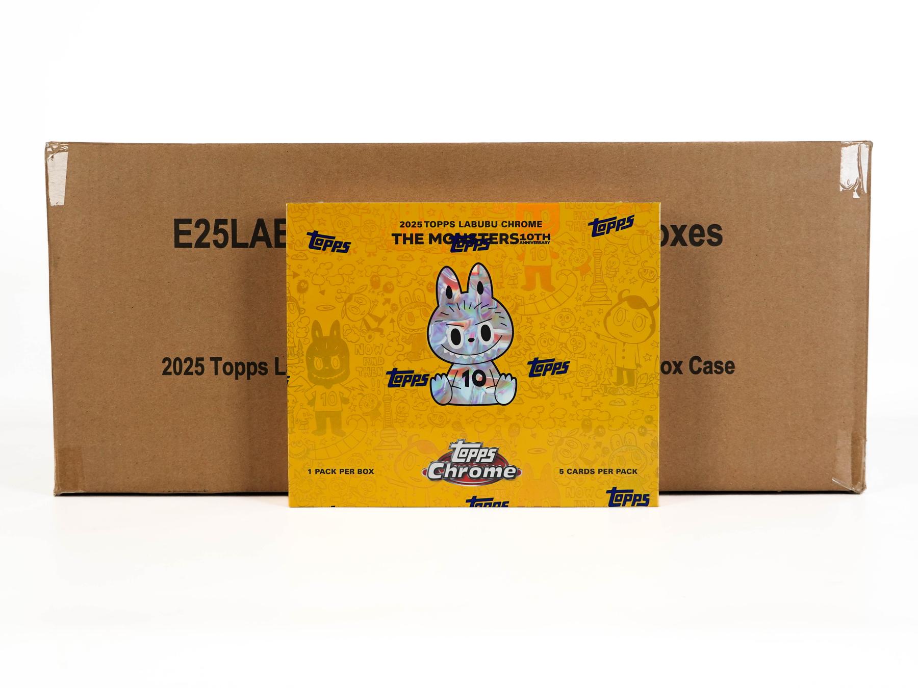Labubu Chrome 20-Box Case (Topps 2025) | DA Card World